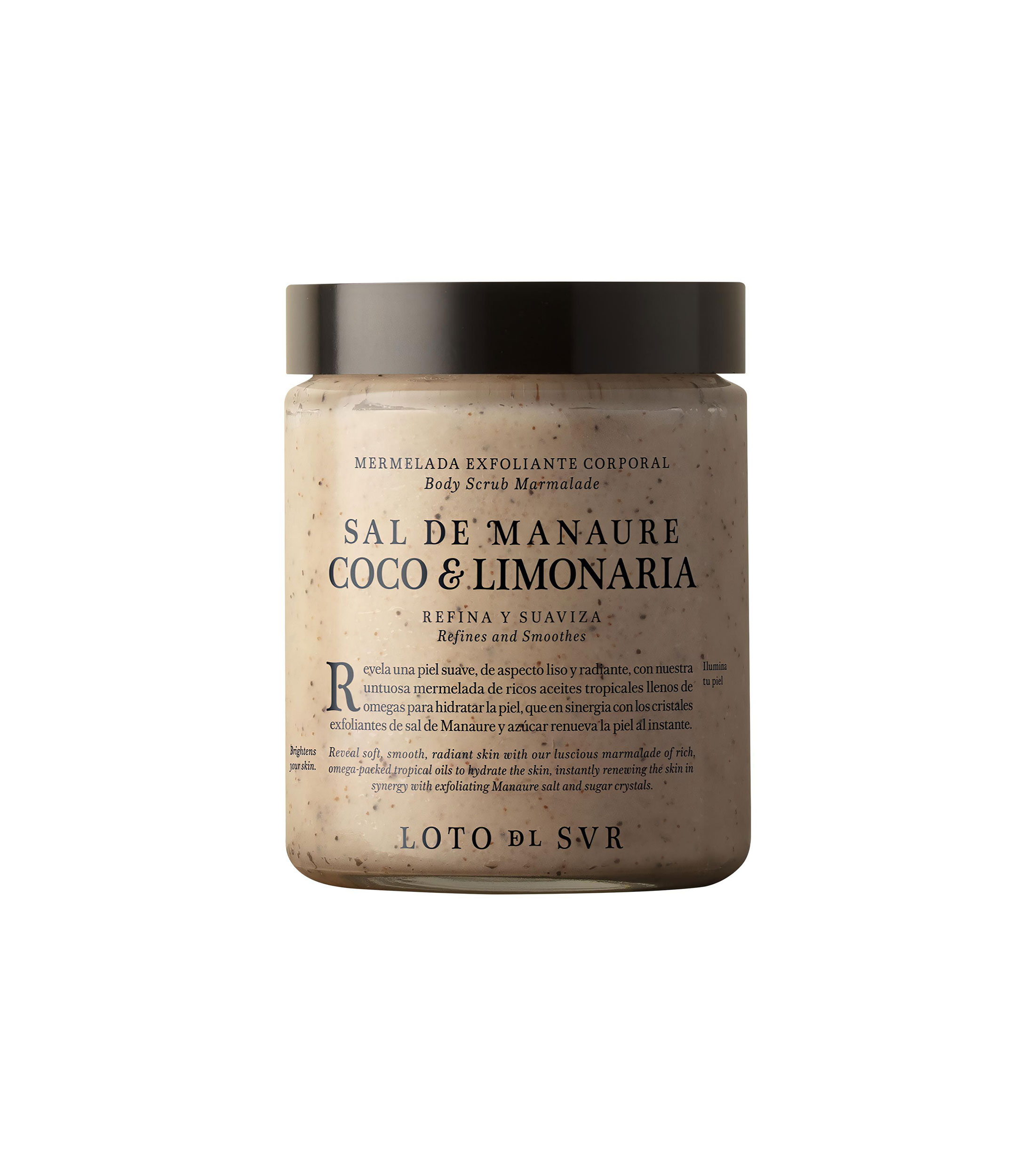 Mermelada Exfoliante Corporal Sal De Manaure, Coco & Limonaria, 230 ml