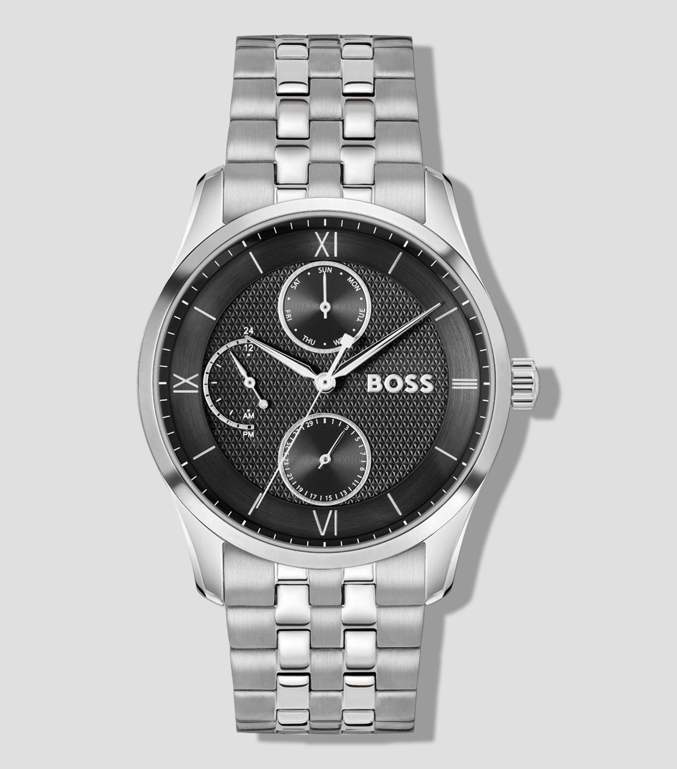 Reloj para Hombre Principle Master, Casual, Plateado, Negro
