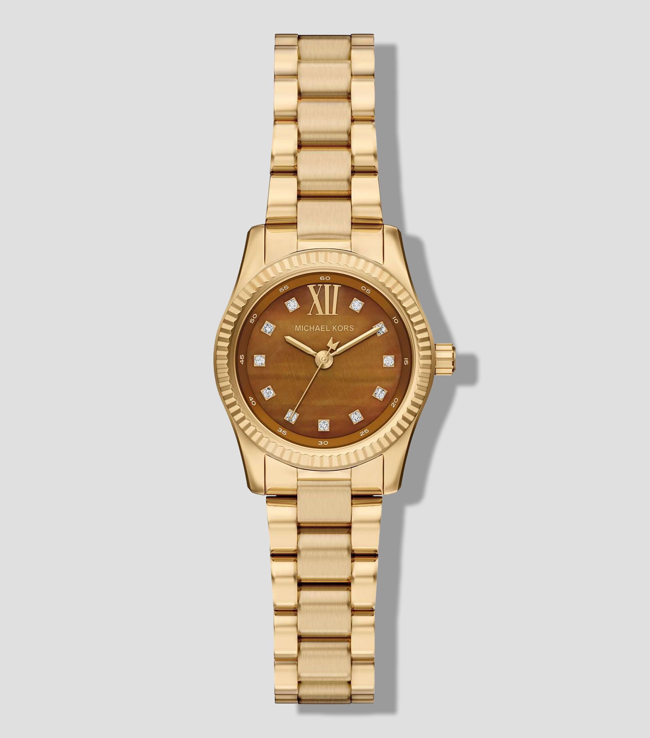 Reloj para Mujer Lexington Clásico Café, Dorado