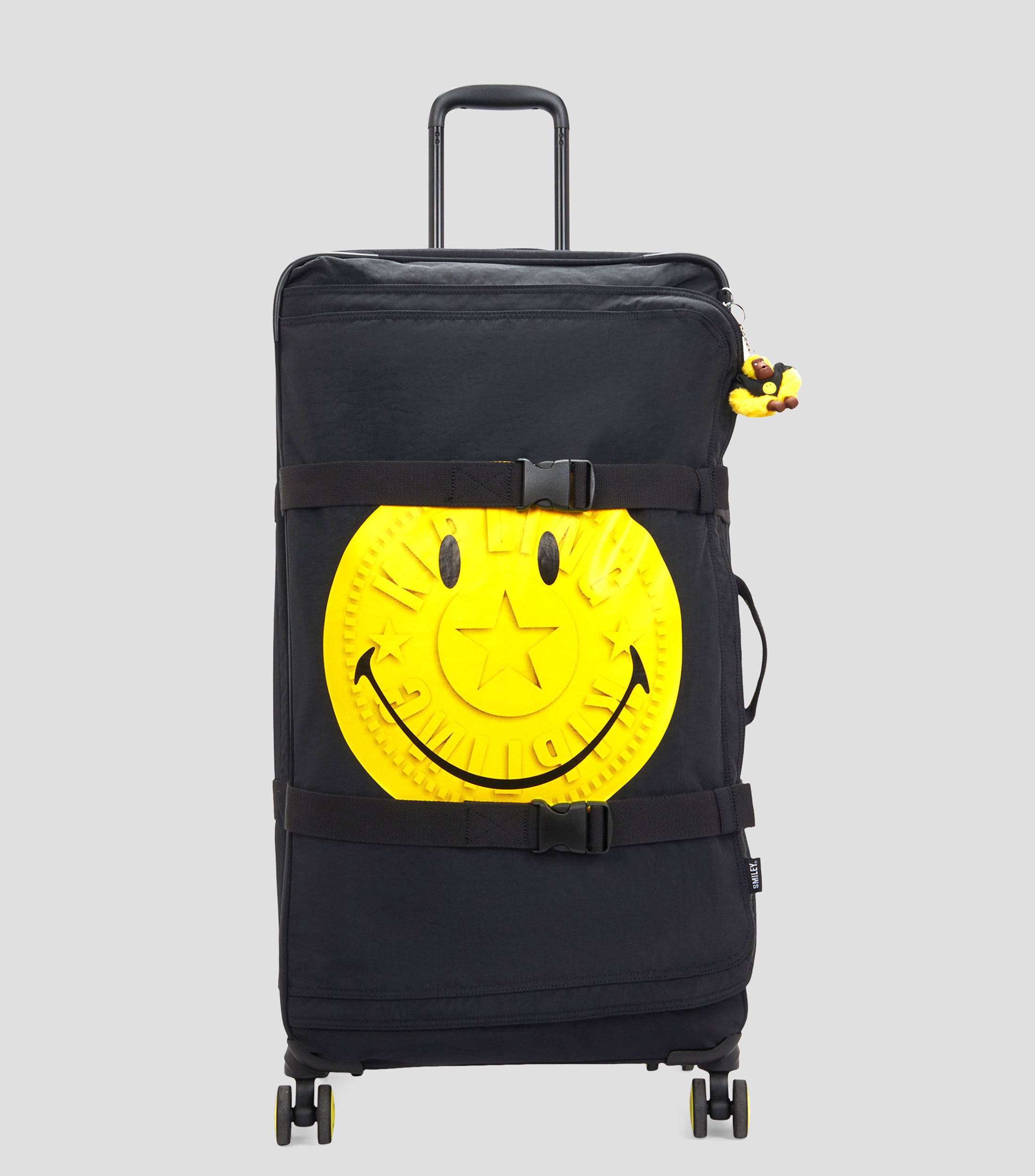 Maleta de viaje Spontaneous Yell Fun negro
