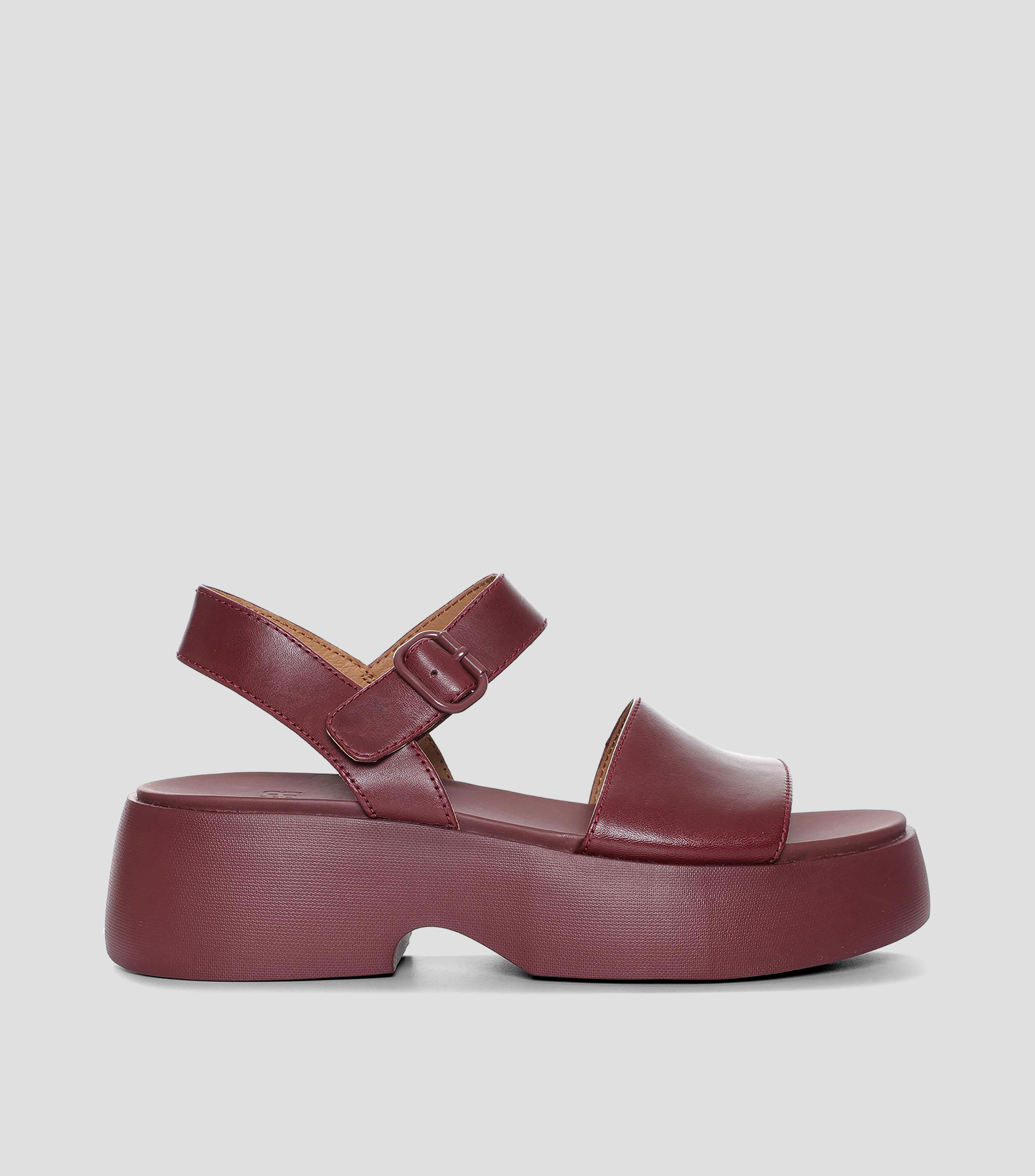 Sandalias con tacón ancho de 5 cm Mujer