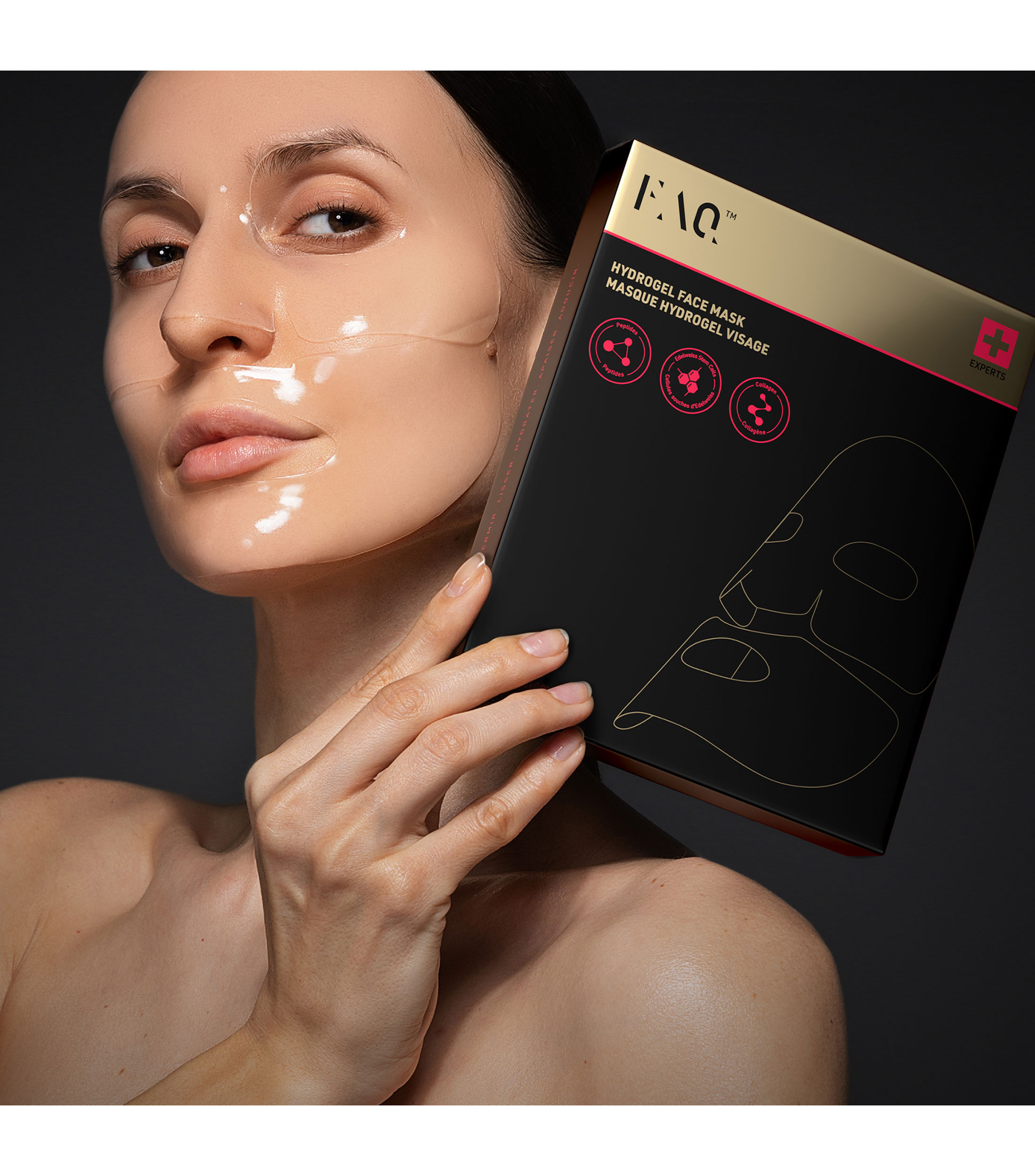 Mascarilla de hidrogel FAQ, 28 g