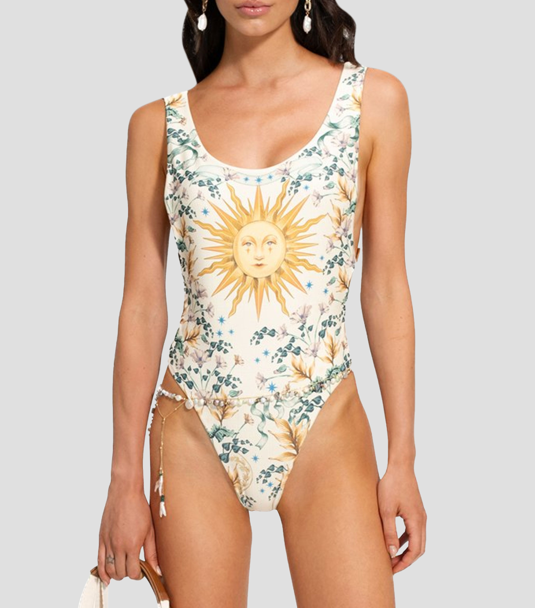 Traje de baño maillot Yara Solstice estampado Mujer