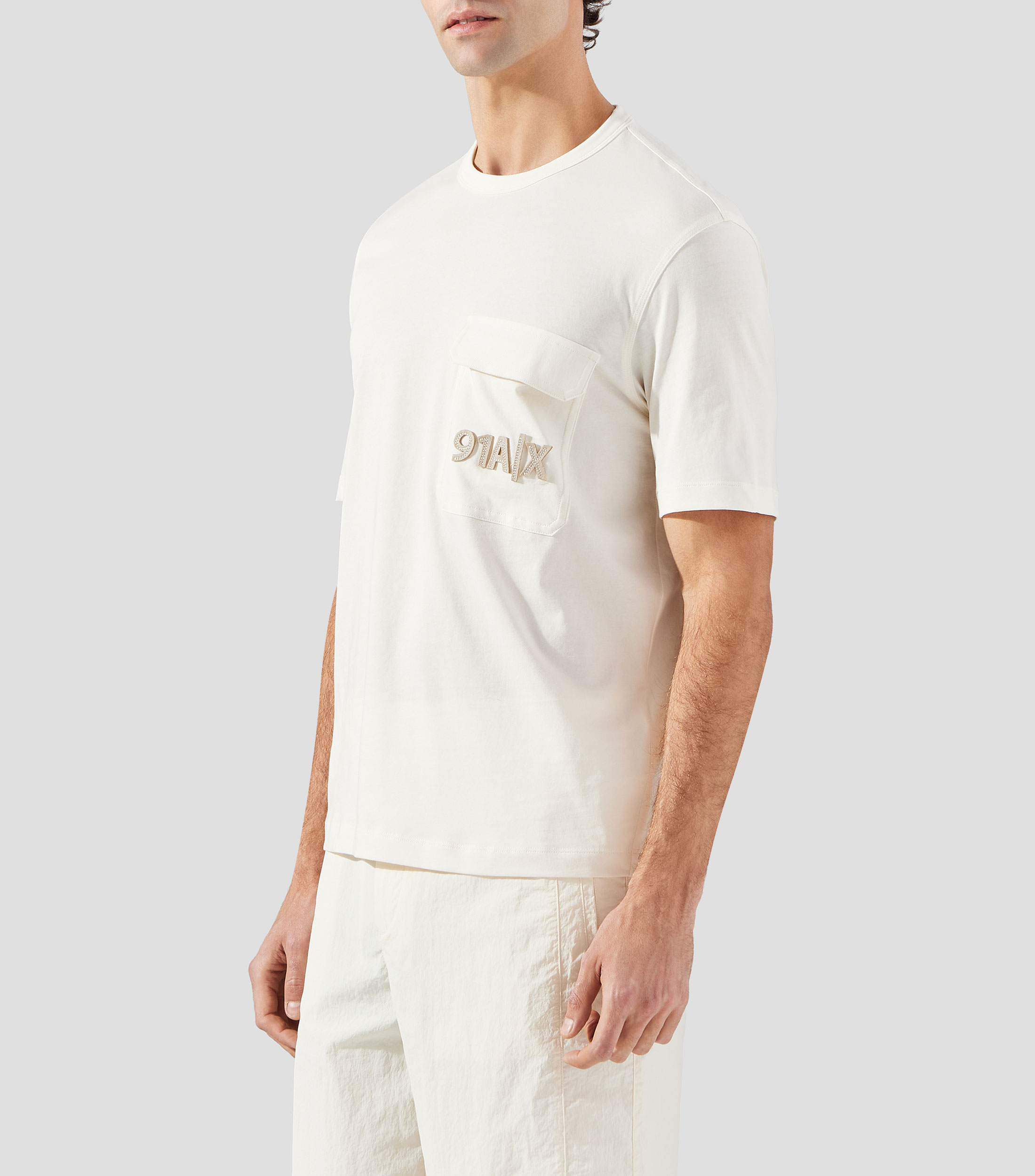 Playera cuello redondo manga corta fantasía Hombre