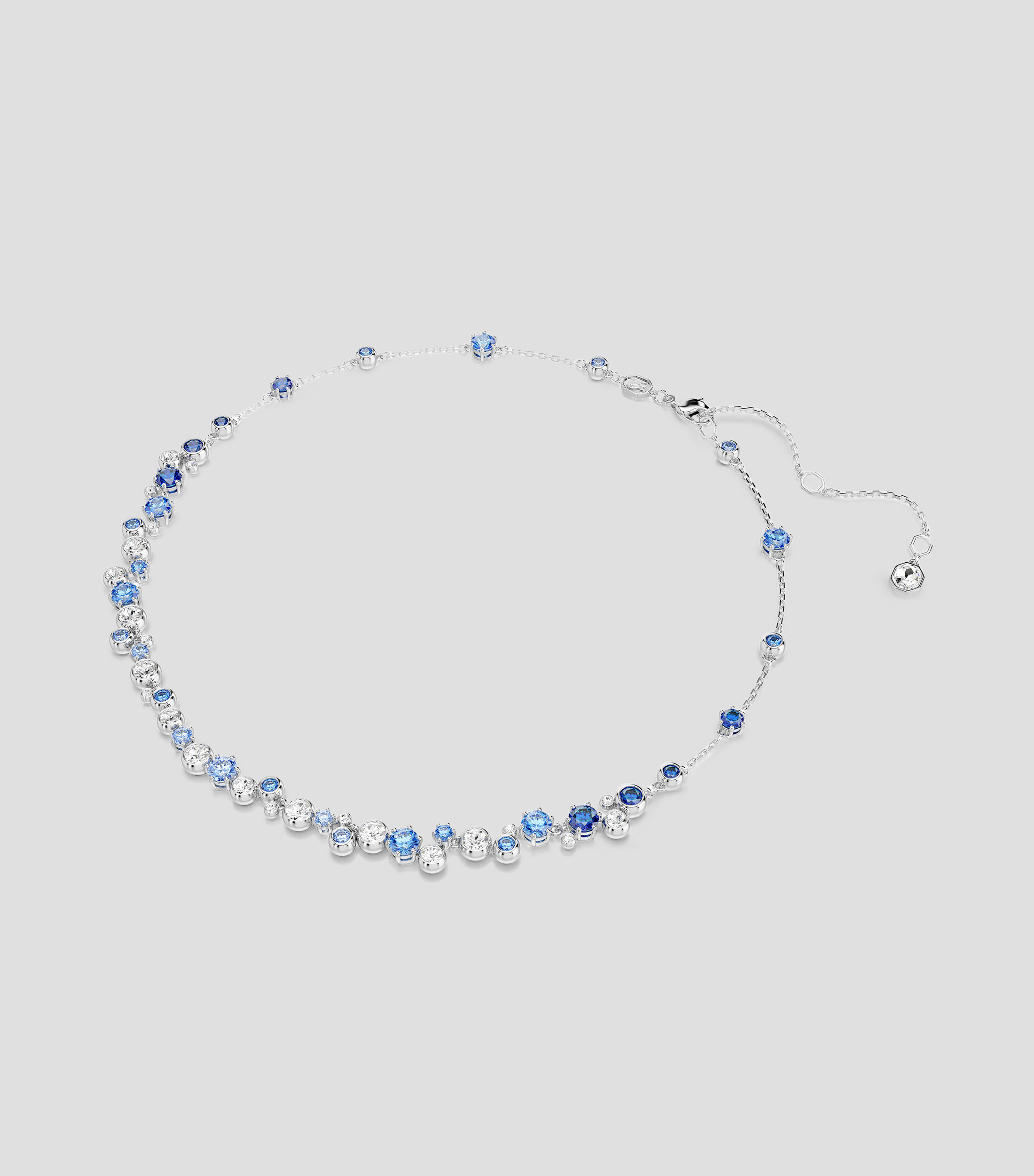 Collar con cristales y zirconia Mujer