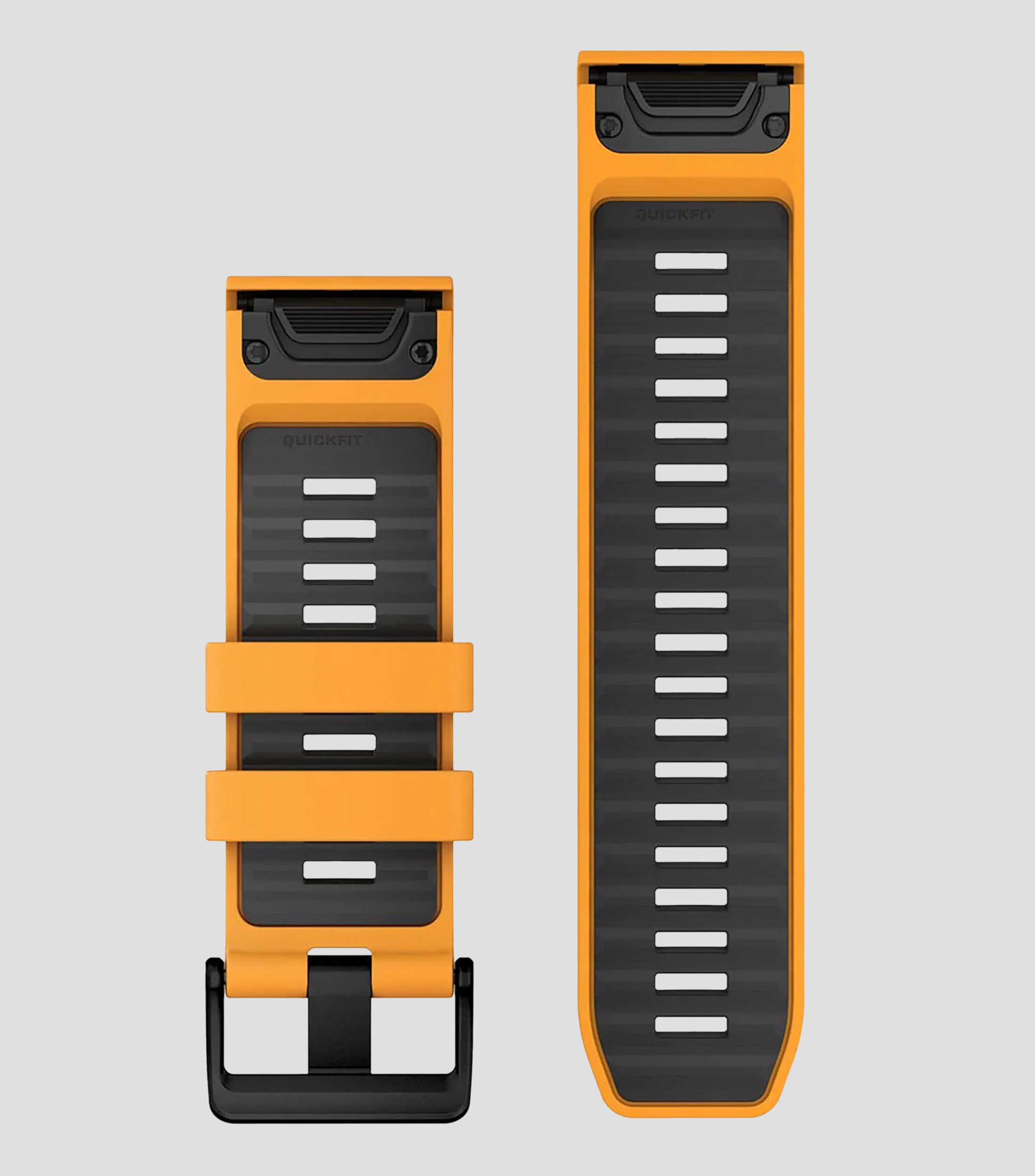 Correa para reloj Quik Fit 26 mm en silicón naranja