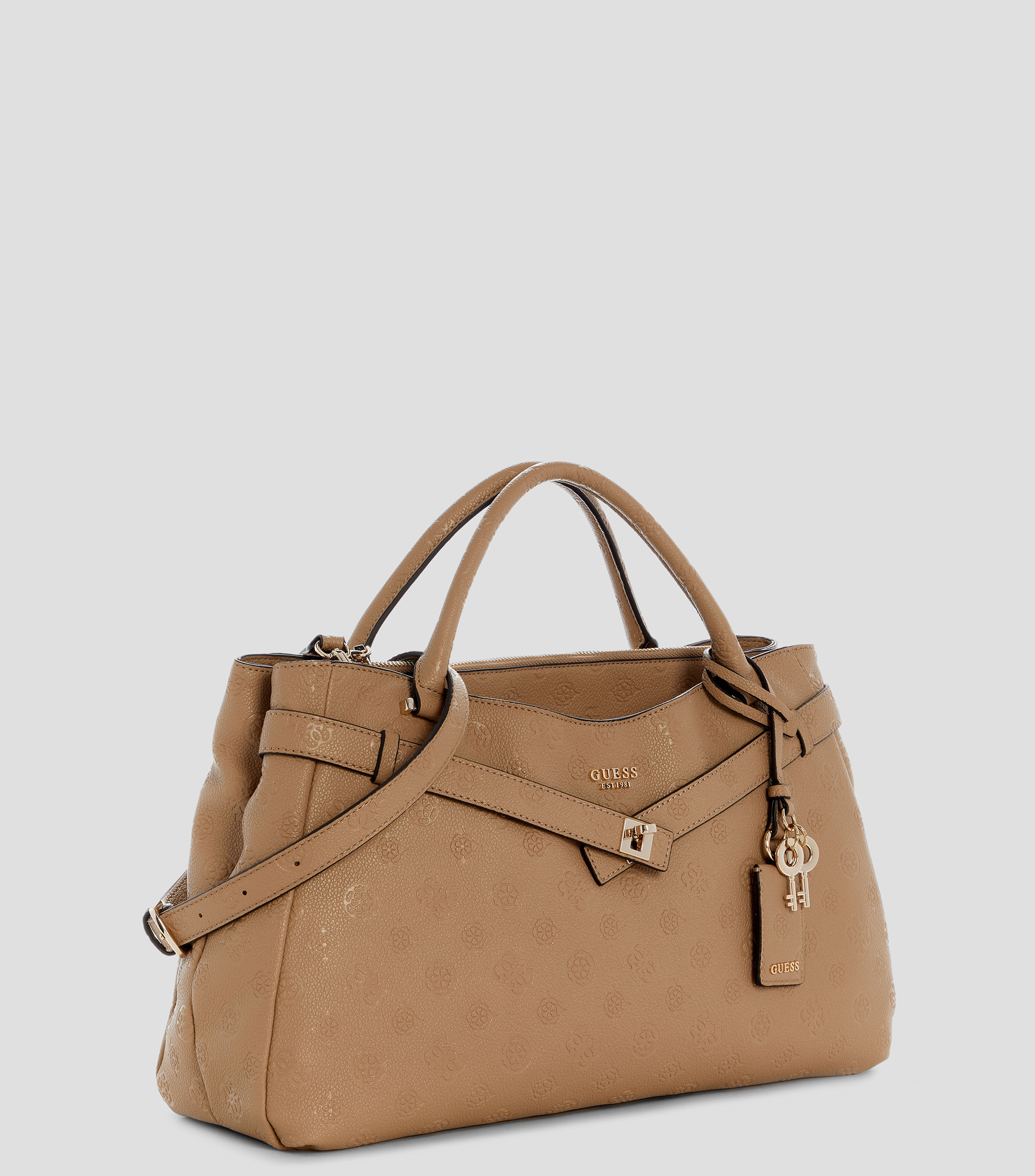 Bolsa Satchel Ella liso Mujer