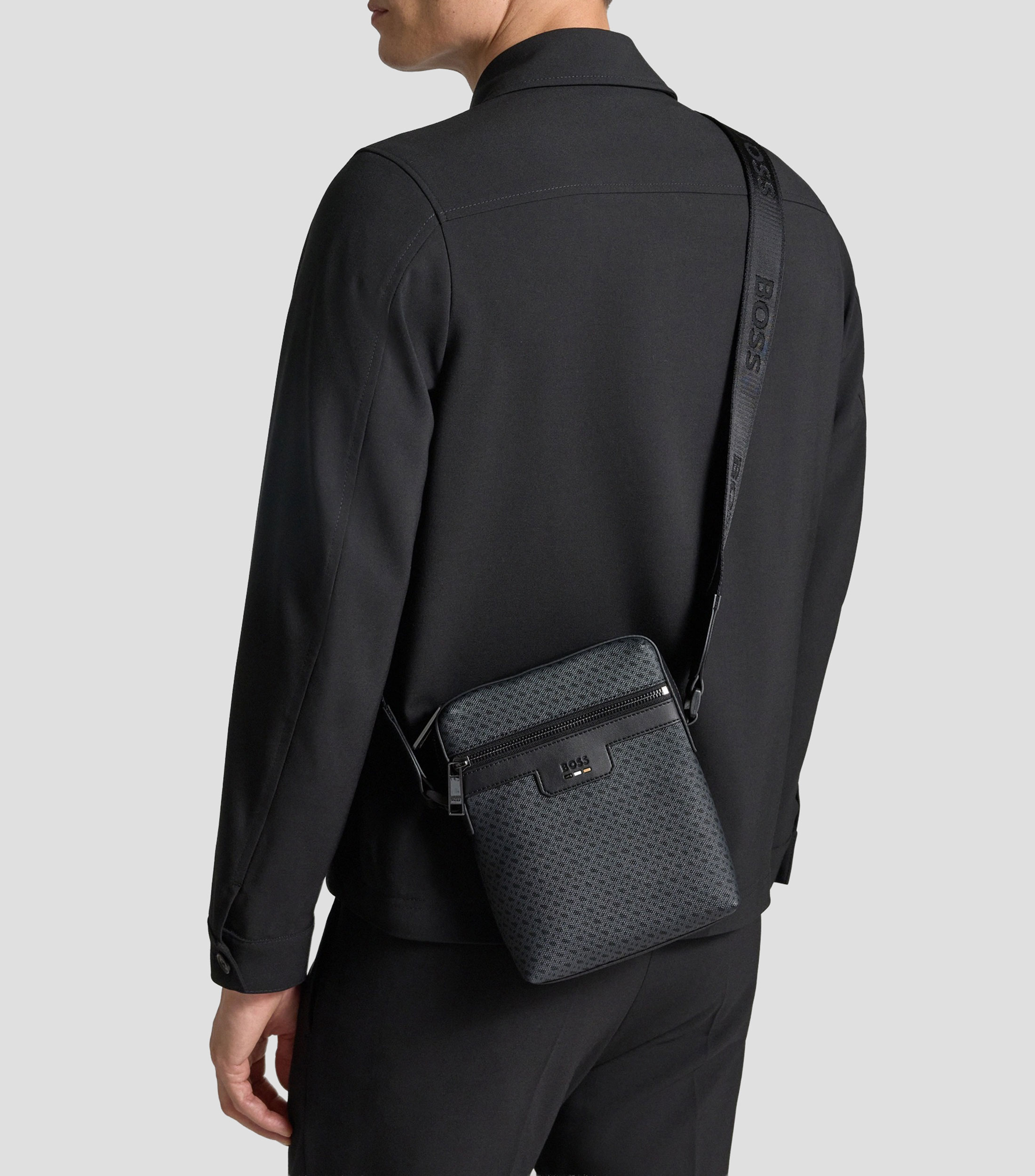 Bolso Crossbody con estampado Hombre