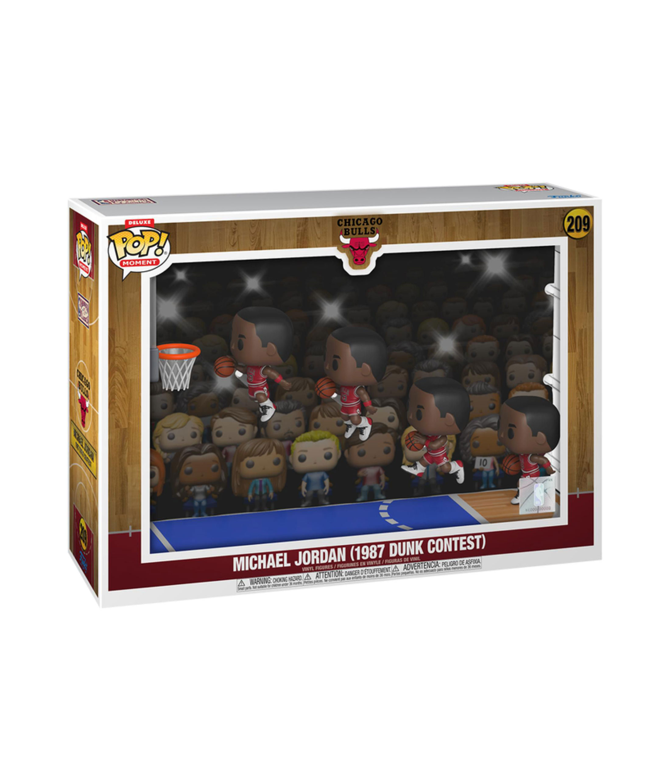 Funko Pop! Moment Deluxe: NBA Bulls - Michael Jordan 87 Dunk Contest