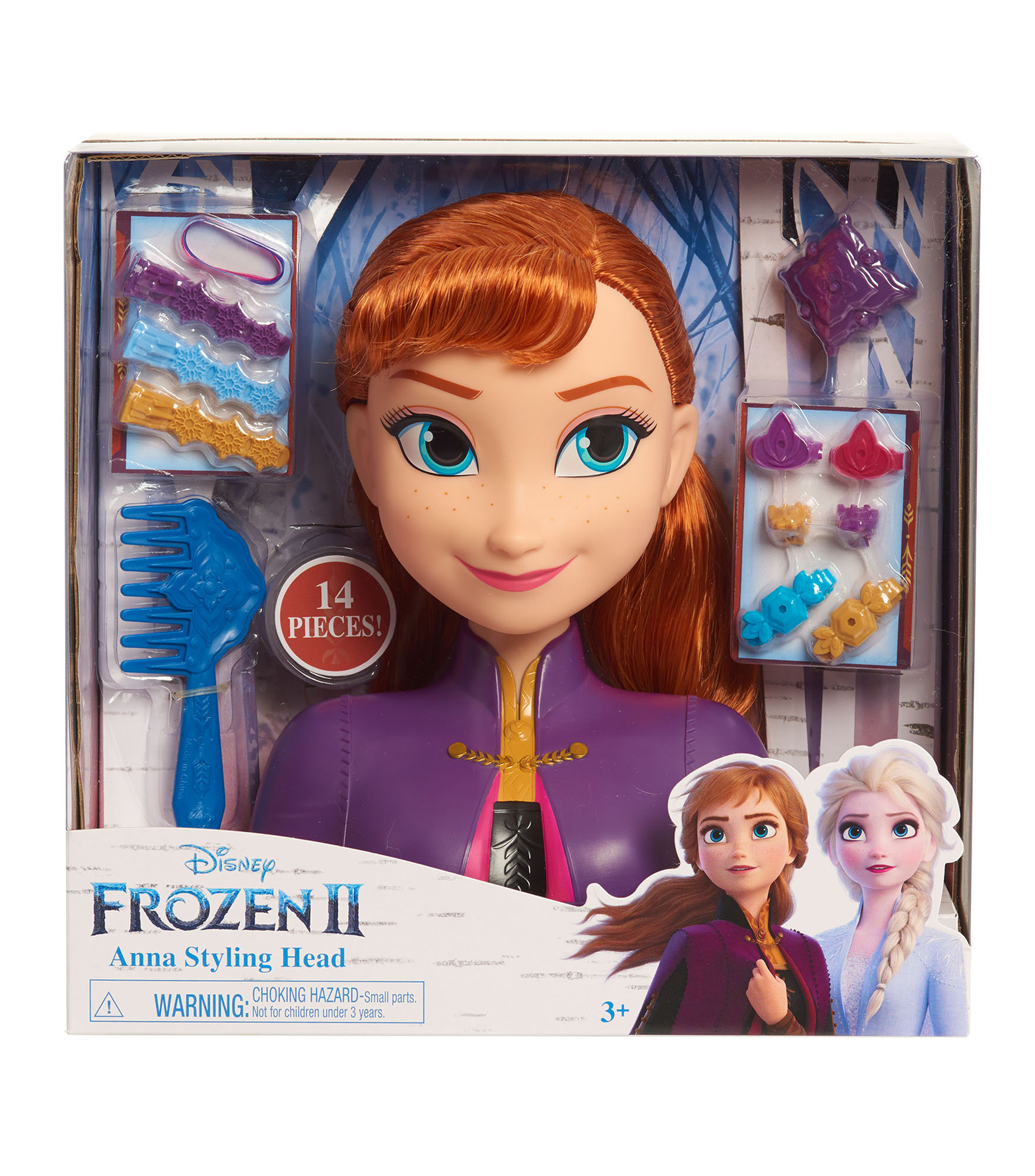 cabeza anna frozen para peinar