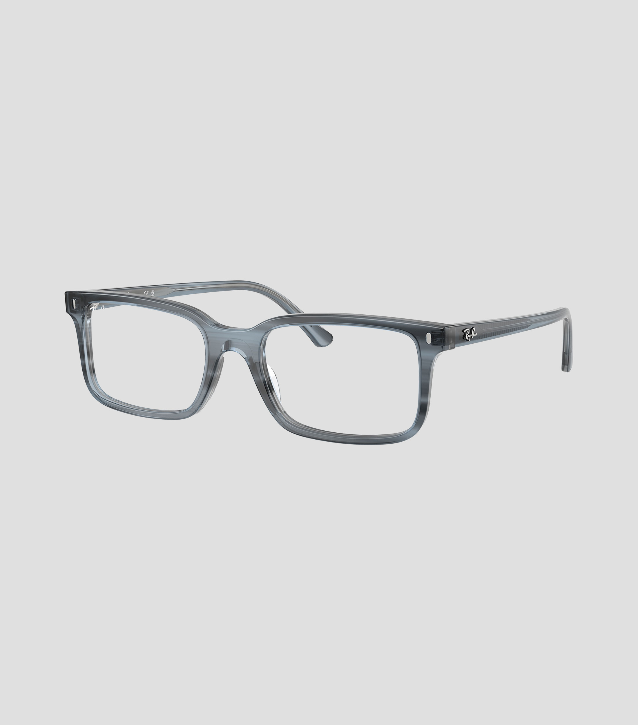 Lentes Oftálmicos cuadrados Azul Unisex