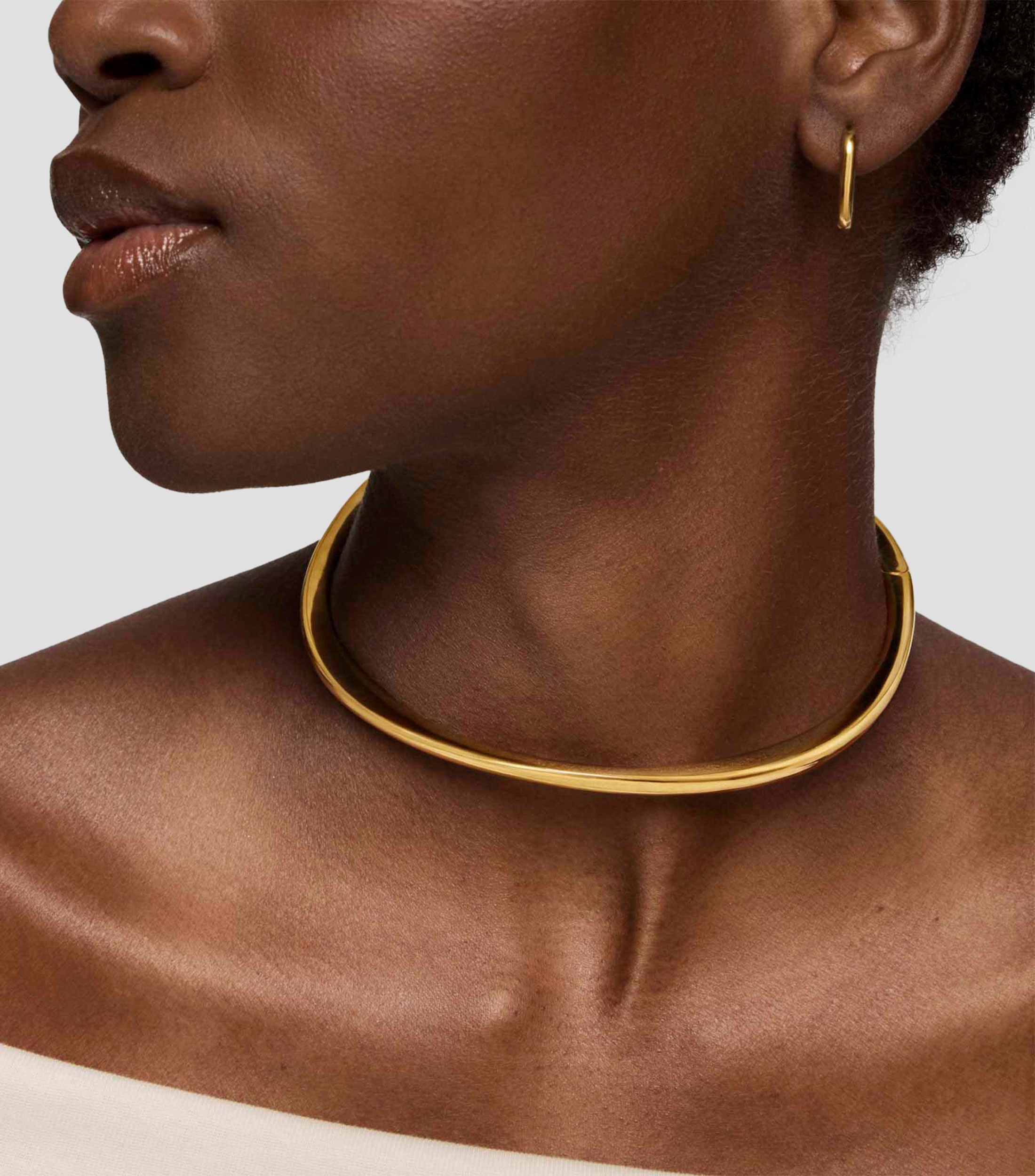 Collar en plata Line Mujer