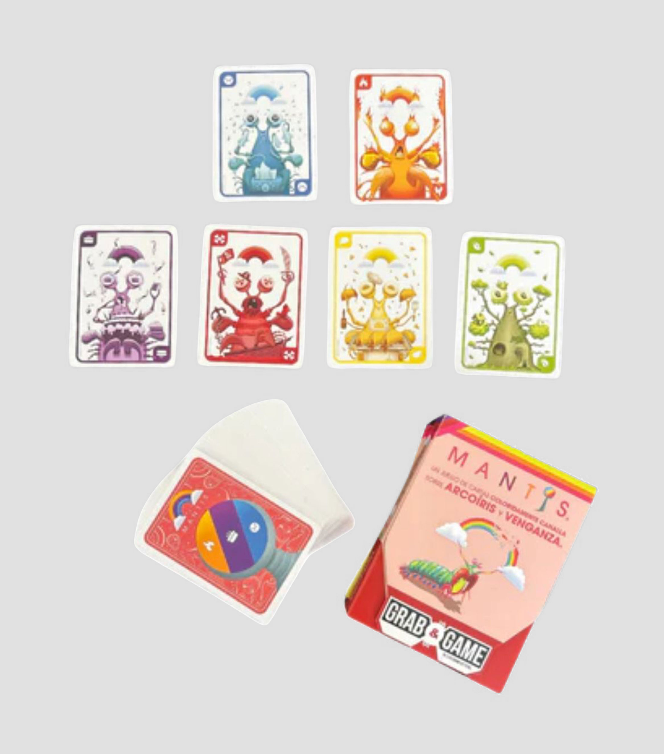 Juego de Cartas Grab & Game: Mantis