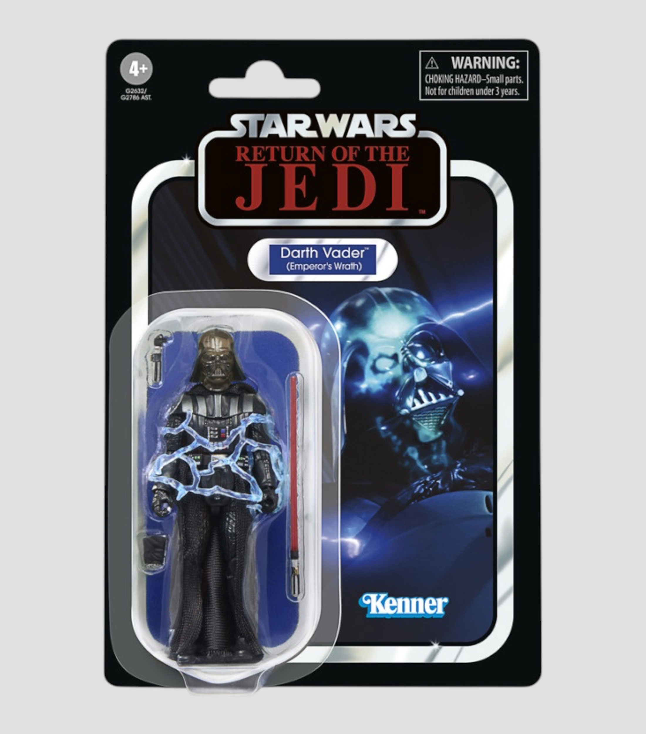 Figura de Acción Vintage El Regreso del Jedi Darth Vader Emperor's Wrath