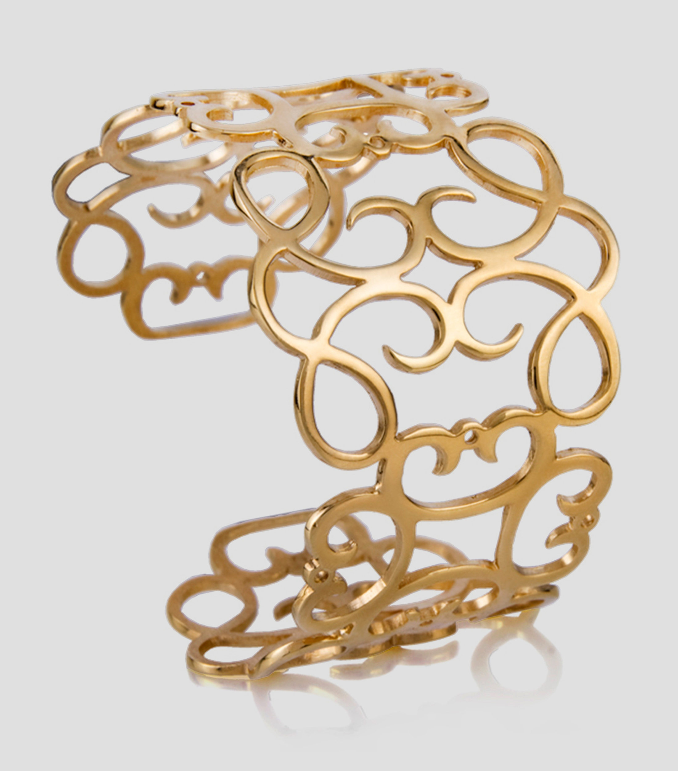 Brazalete en plata Mujer