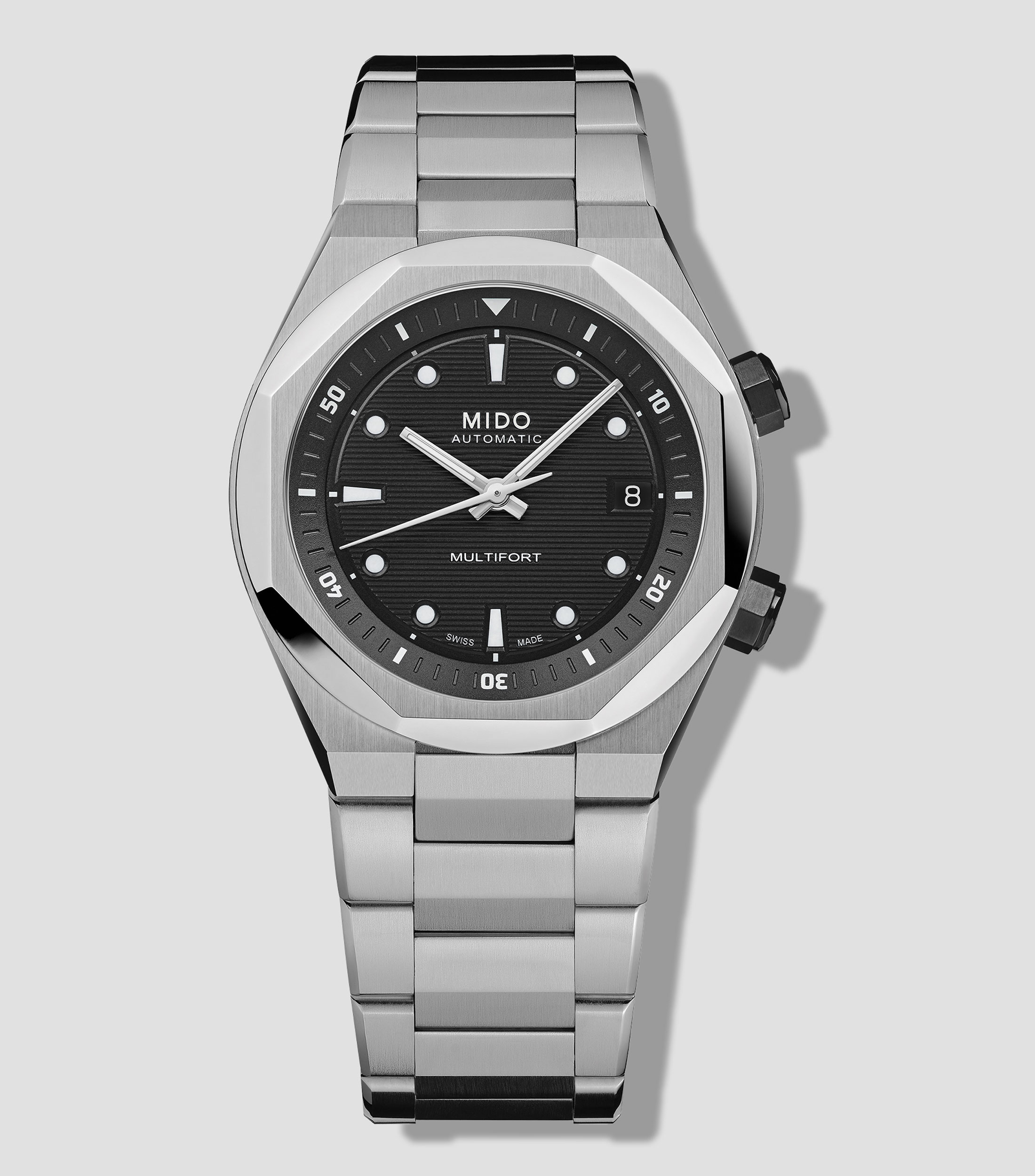 Reloj para Hombre, Deportivo, Plateado
