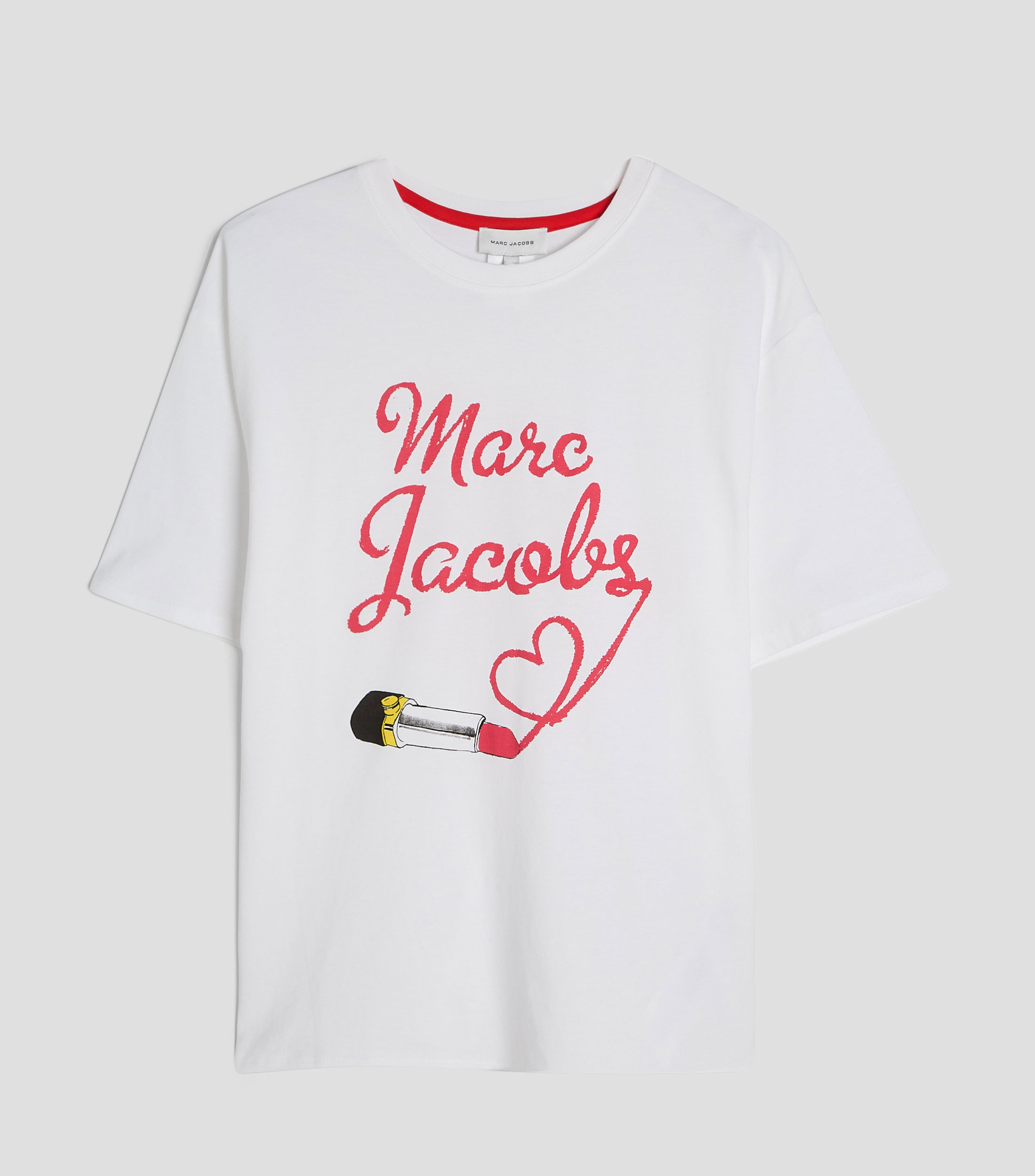 Playera cuello redondo manga corta estampada Niña