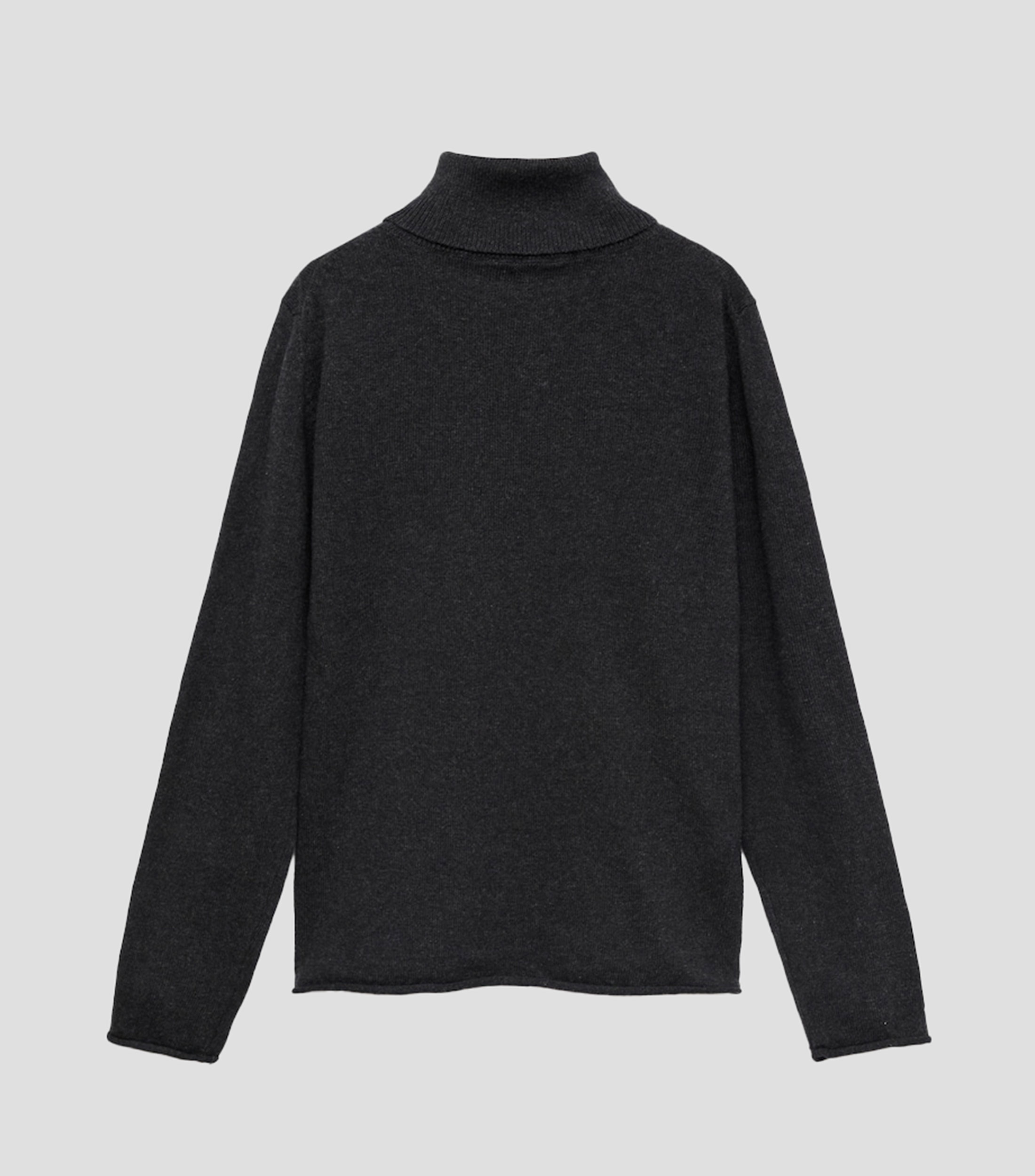 Suéter cuello alto liso Niña