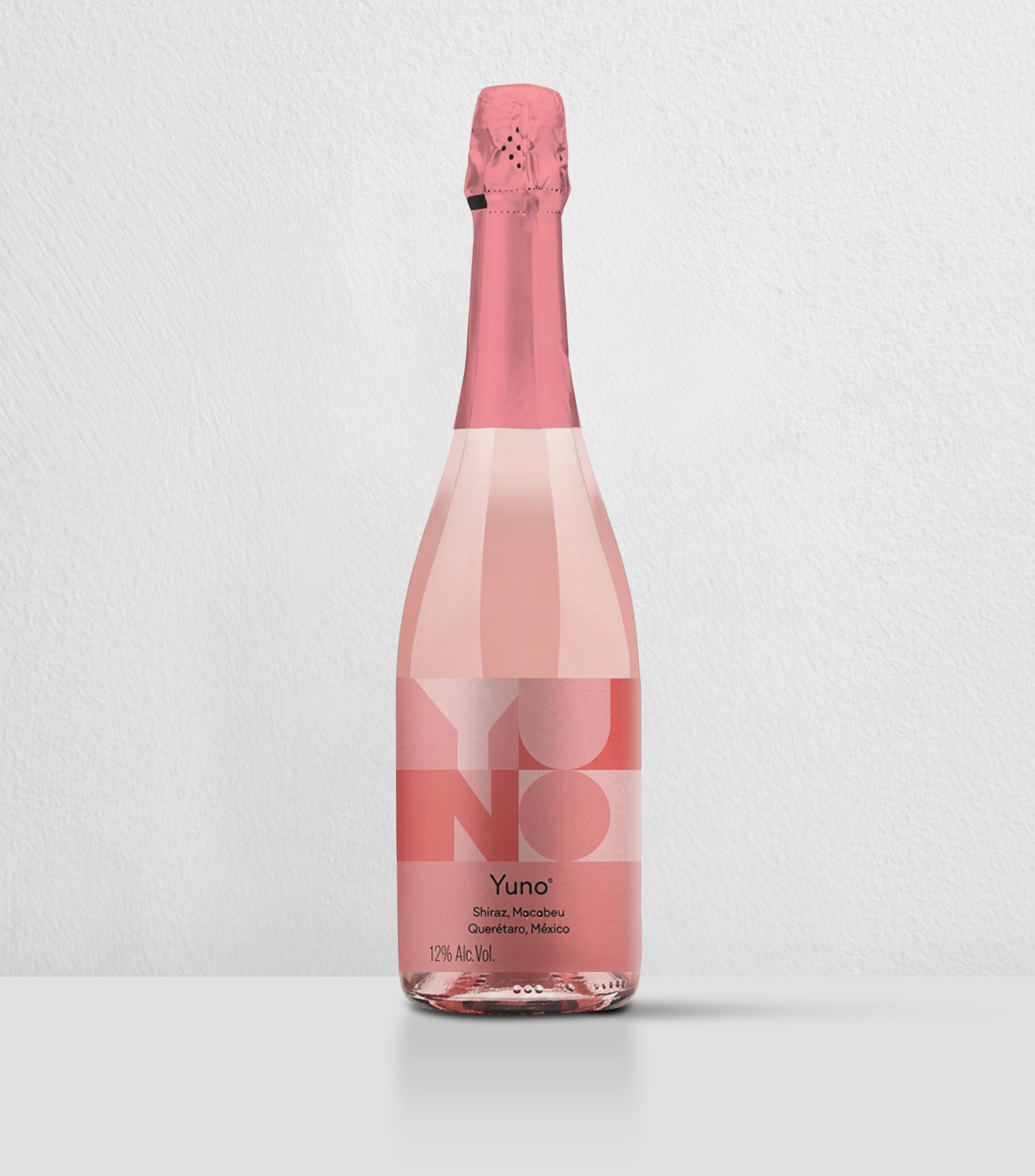 Vino Rosado Espumoso Shiraz Yuno, 750 ml