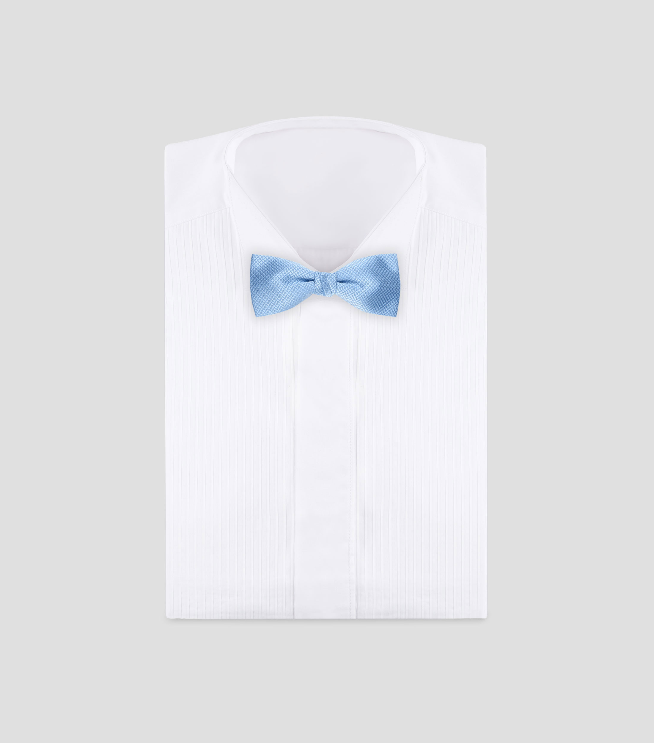 Corbata de Moño azul con Niño