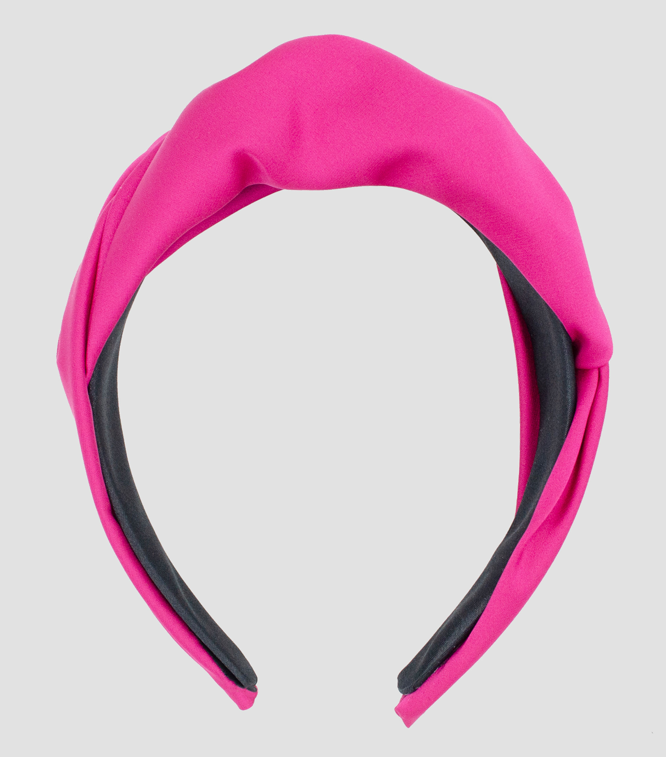 Diadema acolchonada fucsia Mujer