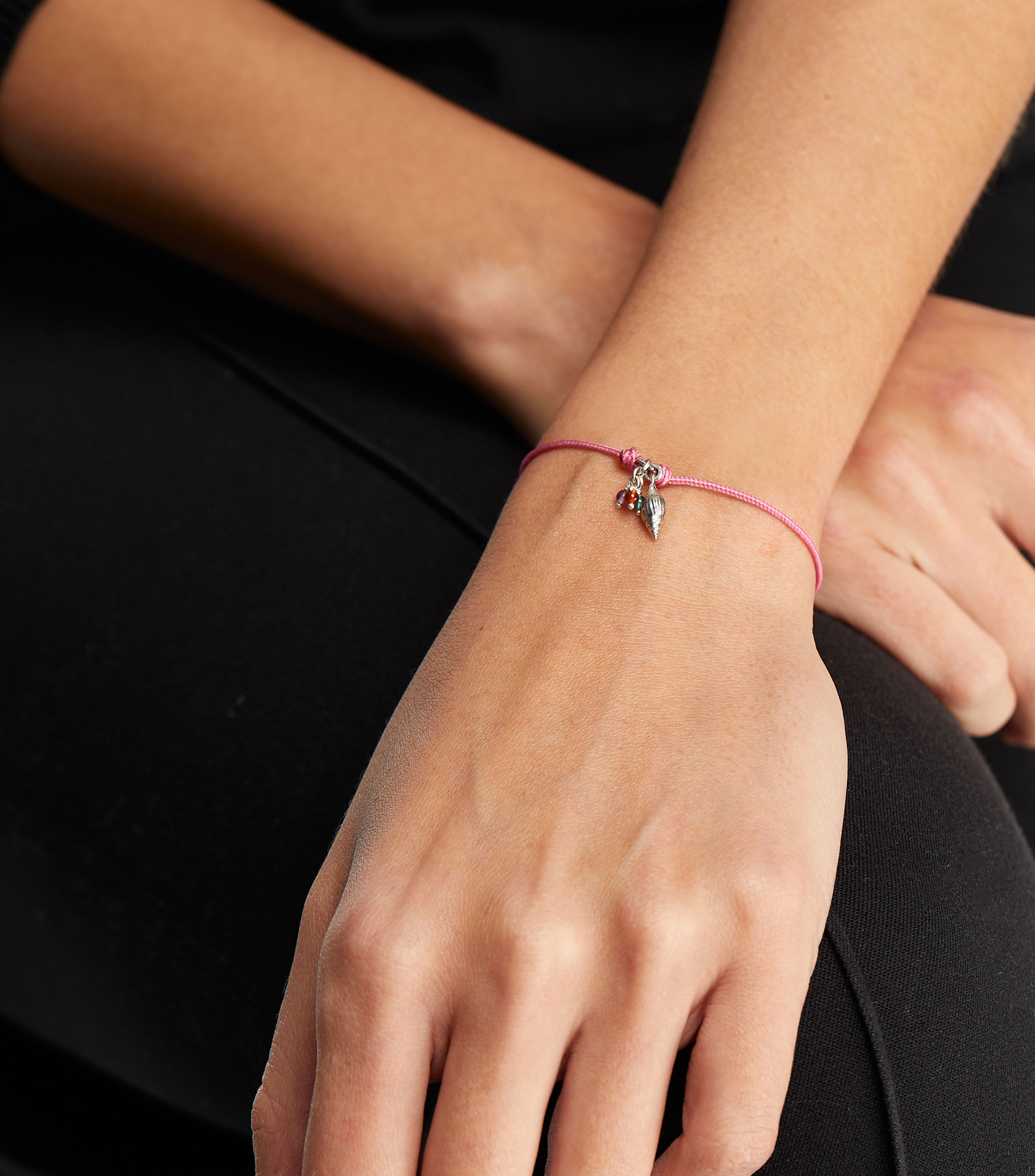 Pulsera Ajustable con Gemas Save Ocean Mujer