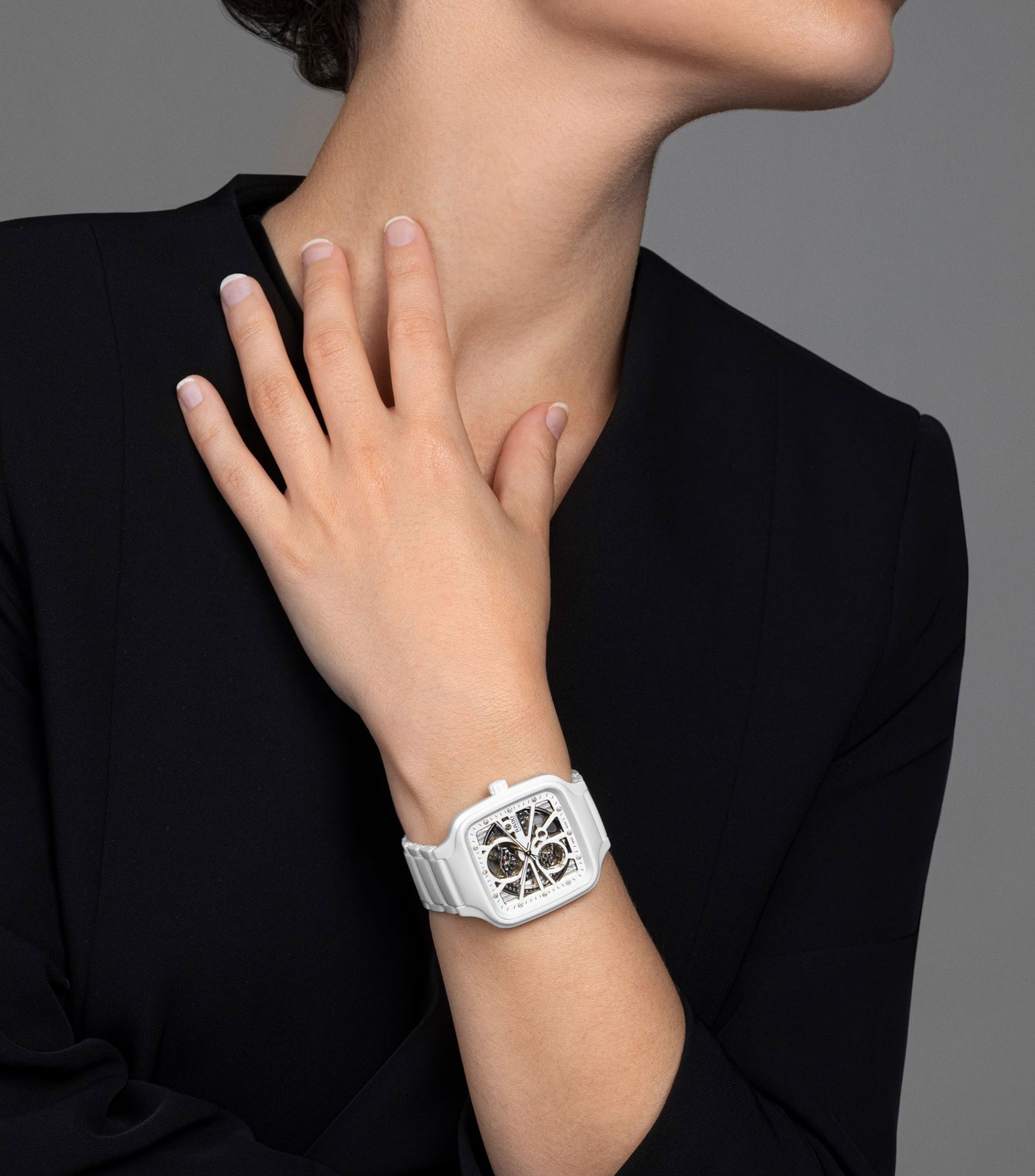 Reloj Unisex Automático True Square Lifestyle Carátula Blanca