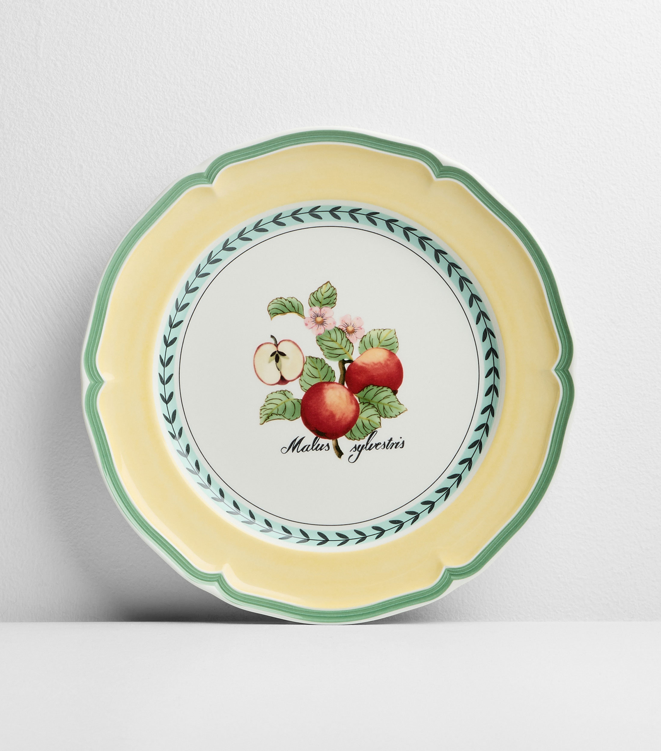 Plato Llano French Garden Fleurence con frutos