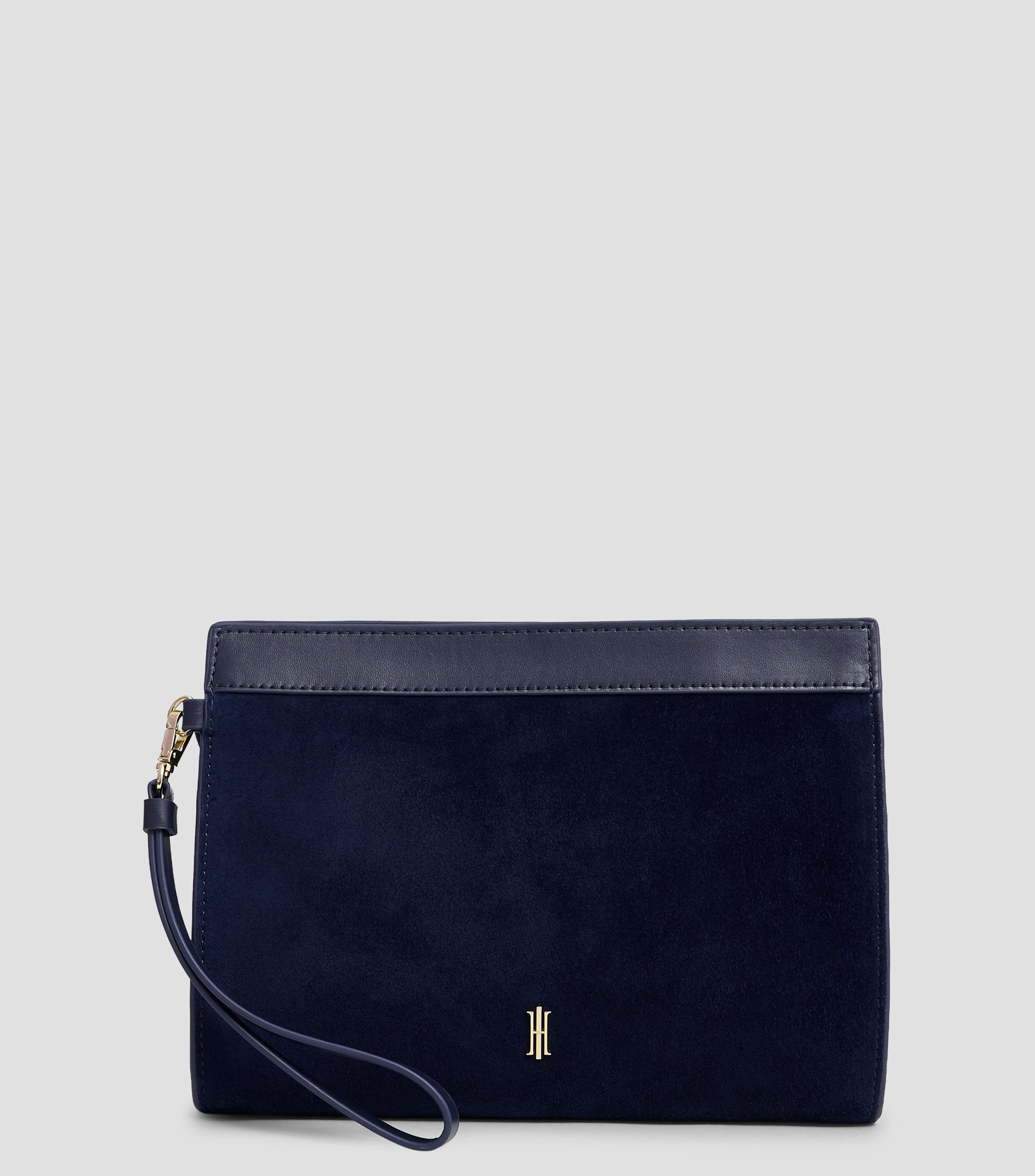 Bolsa Wristlet en piel Mujer