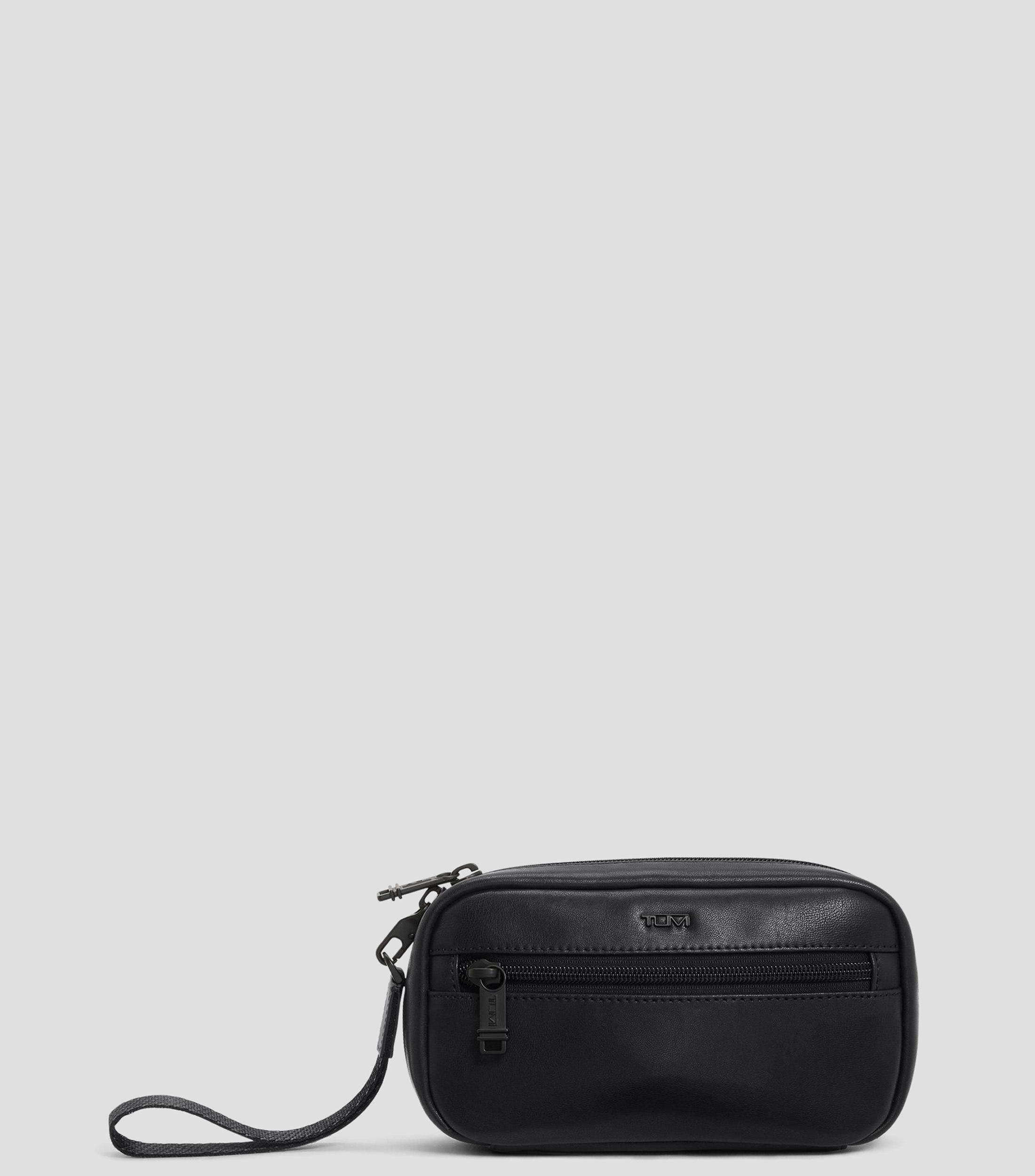 Neceser Travel Access Zip-Around sólido en cuero Unisex