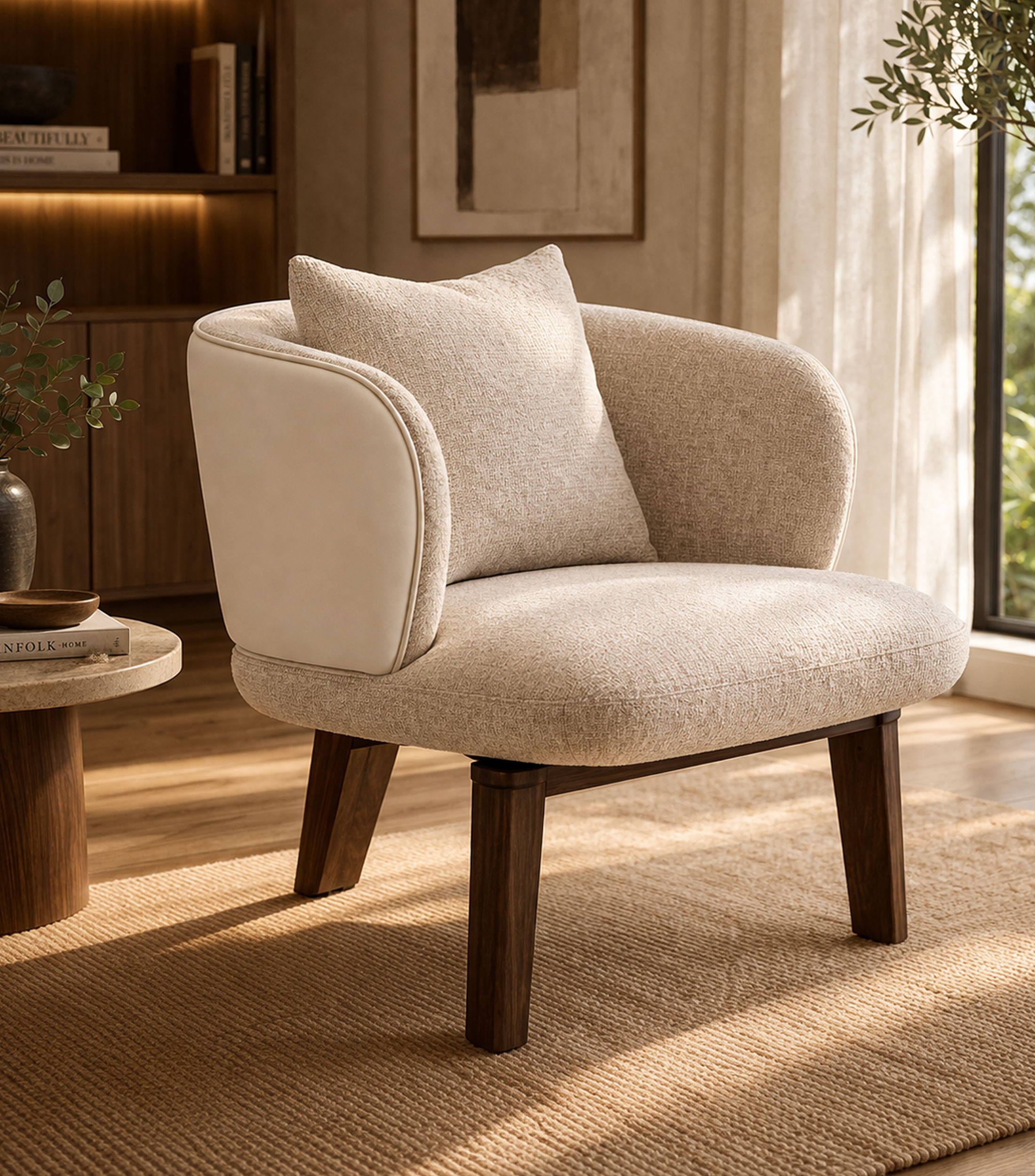 Sillón Rizzo beige