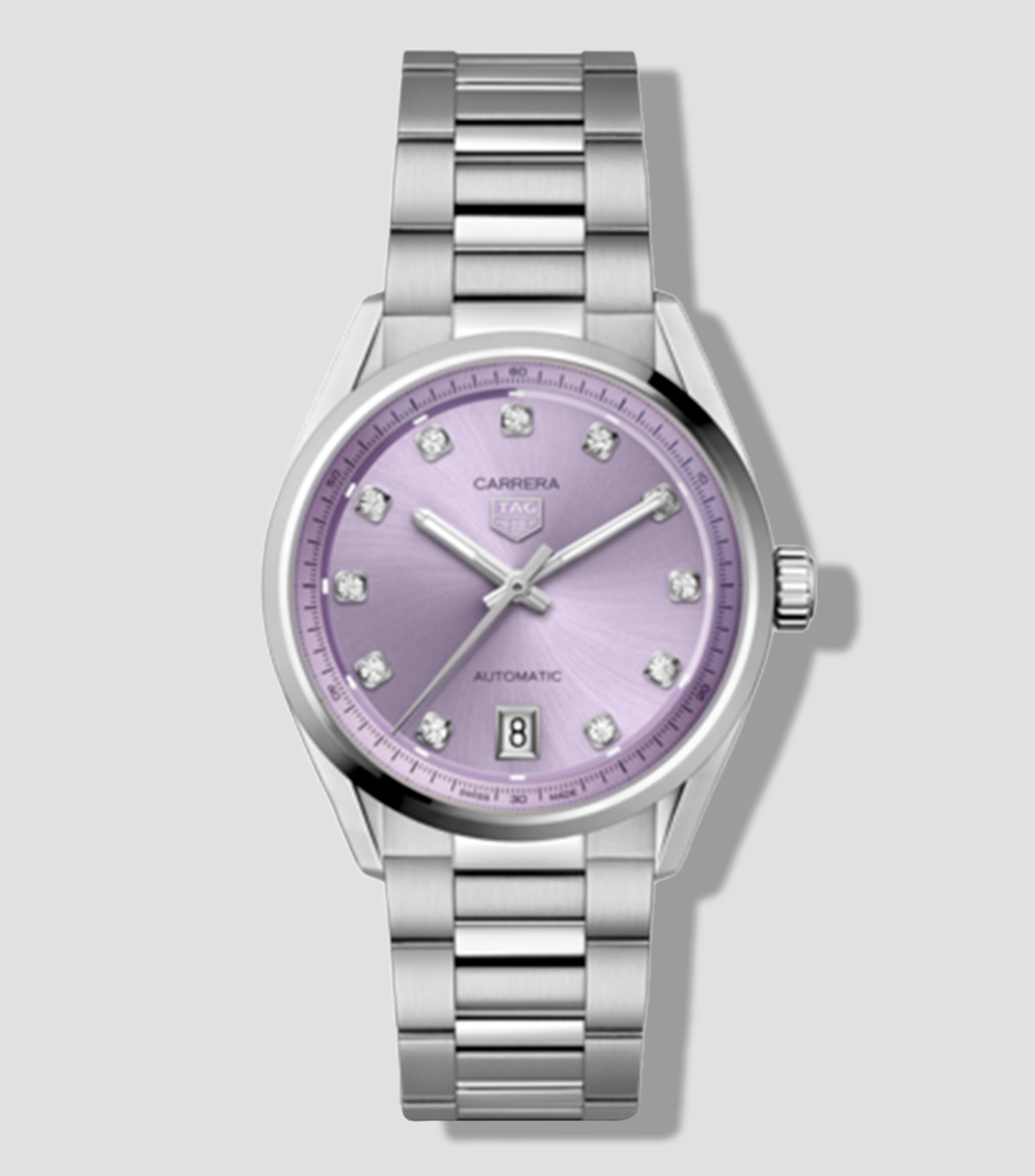 Reloj para mujer Carrera Casual Plateado