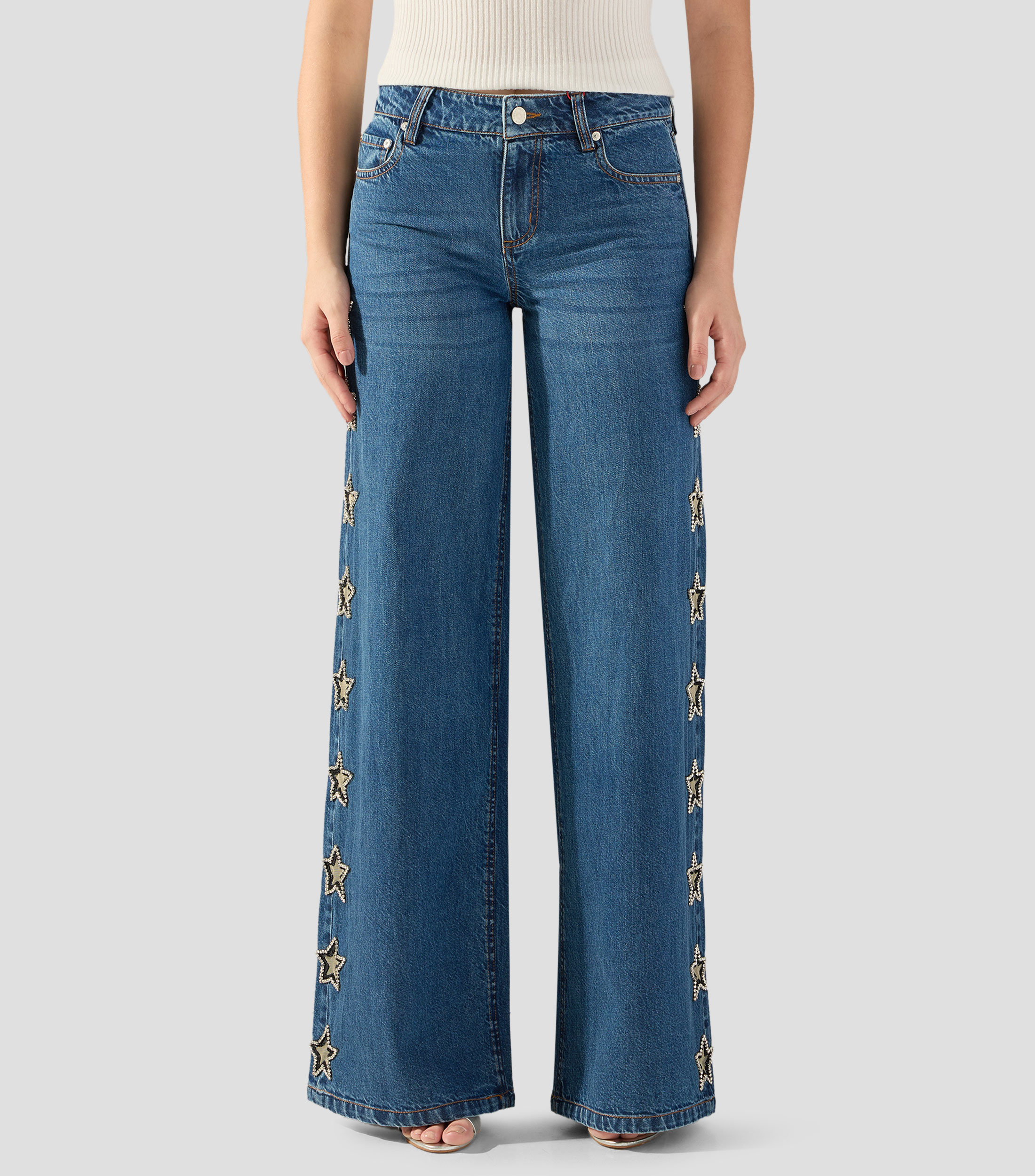 Jeans regular Mujer