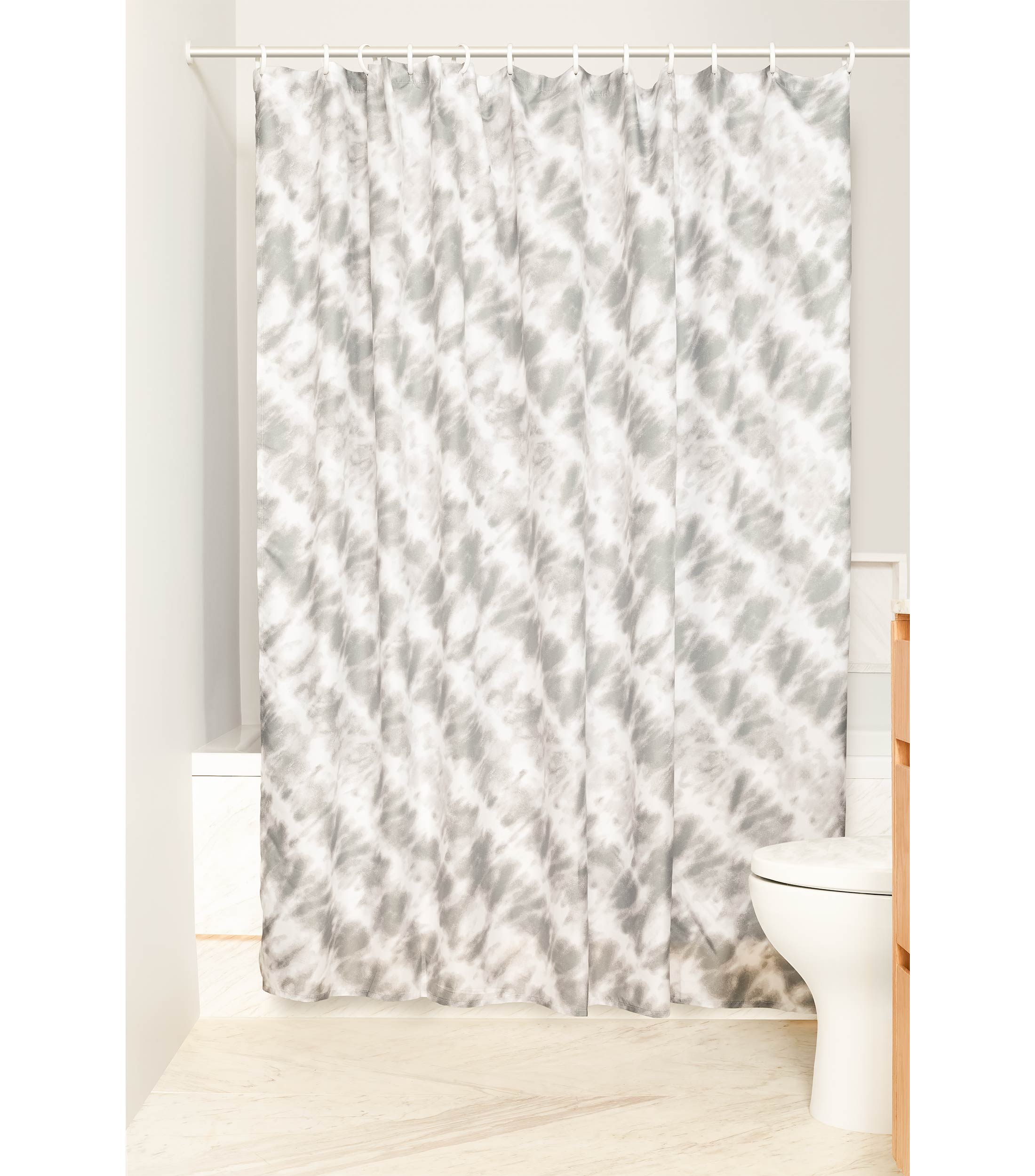 Cortina de Bano Dazzling Gris