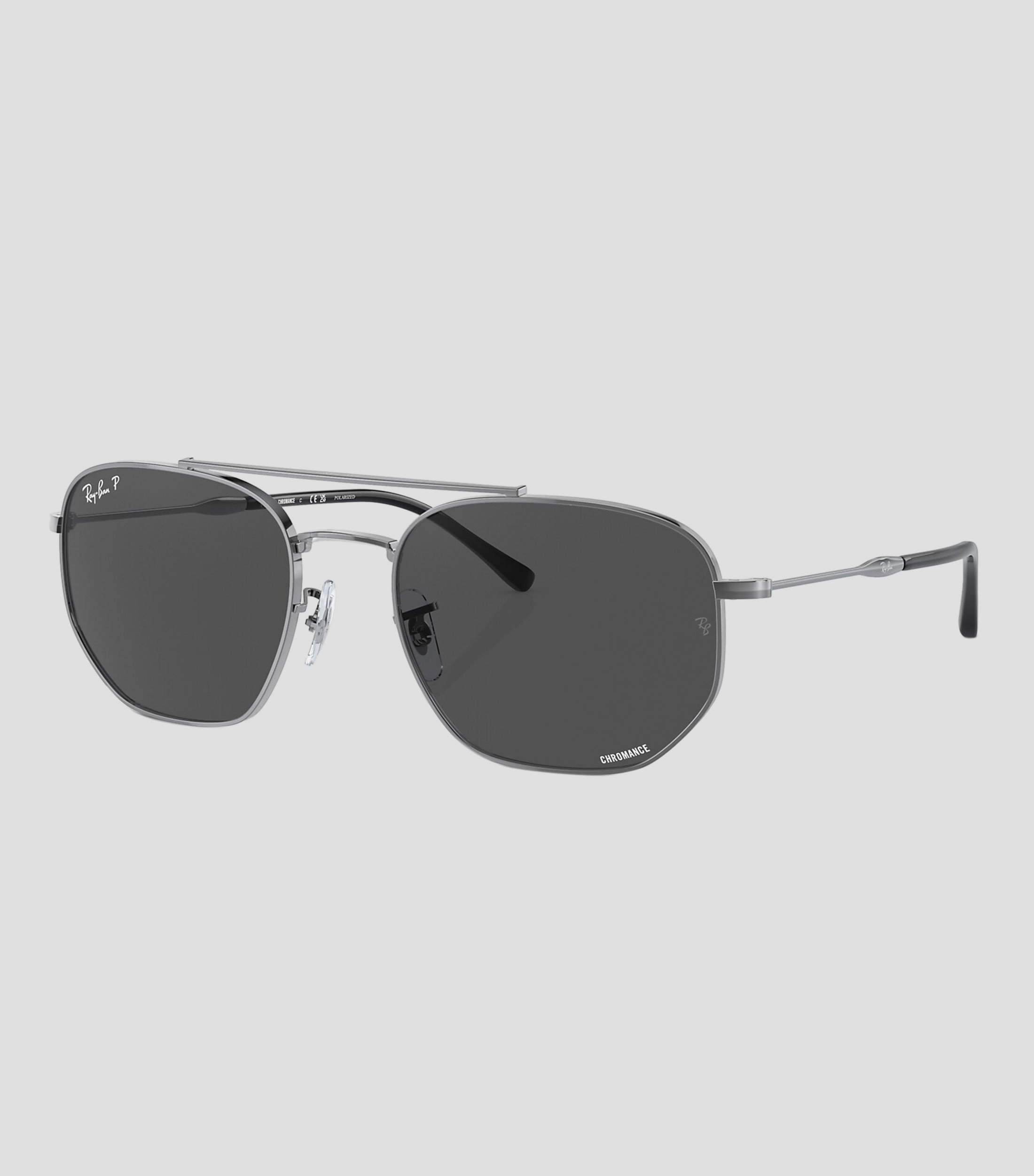 Lentes de sol aviador grises Unisex