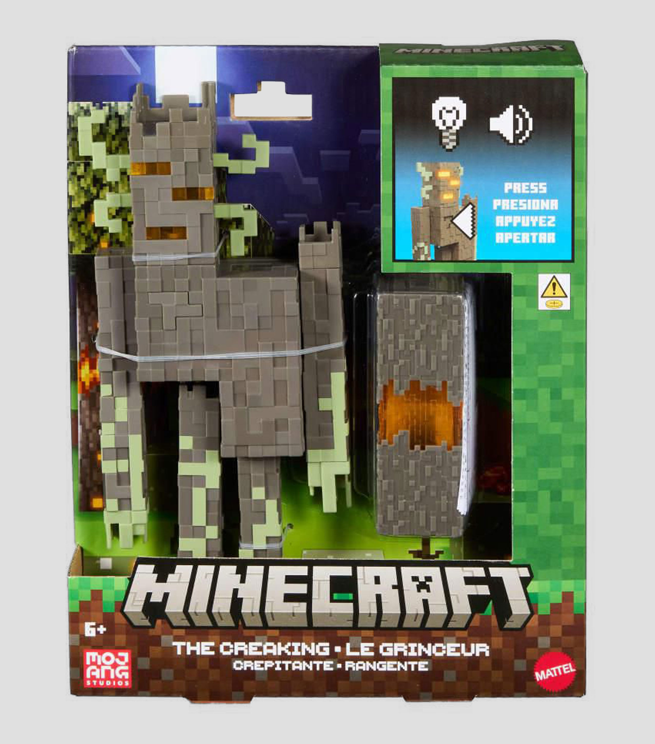 Minecraft Villano The Creaking de 3.25 Pulgadas