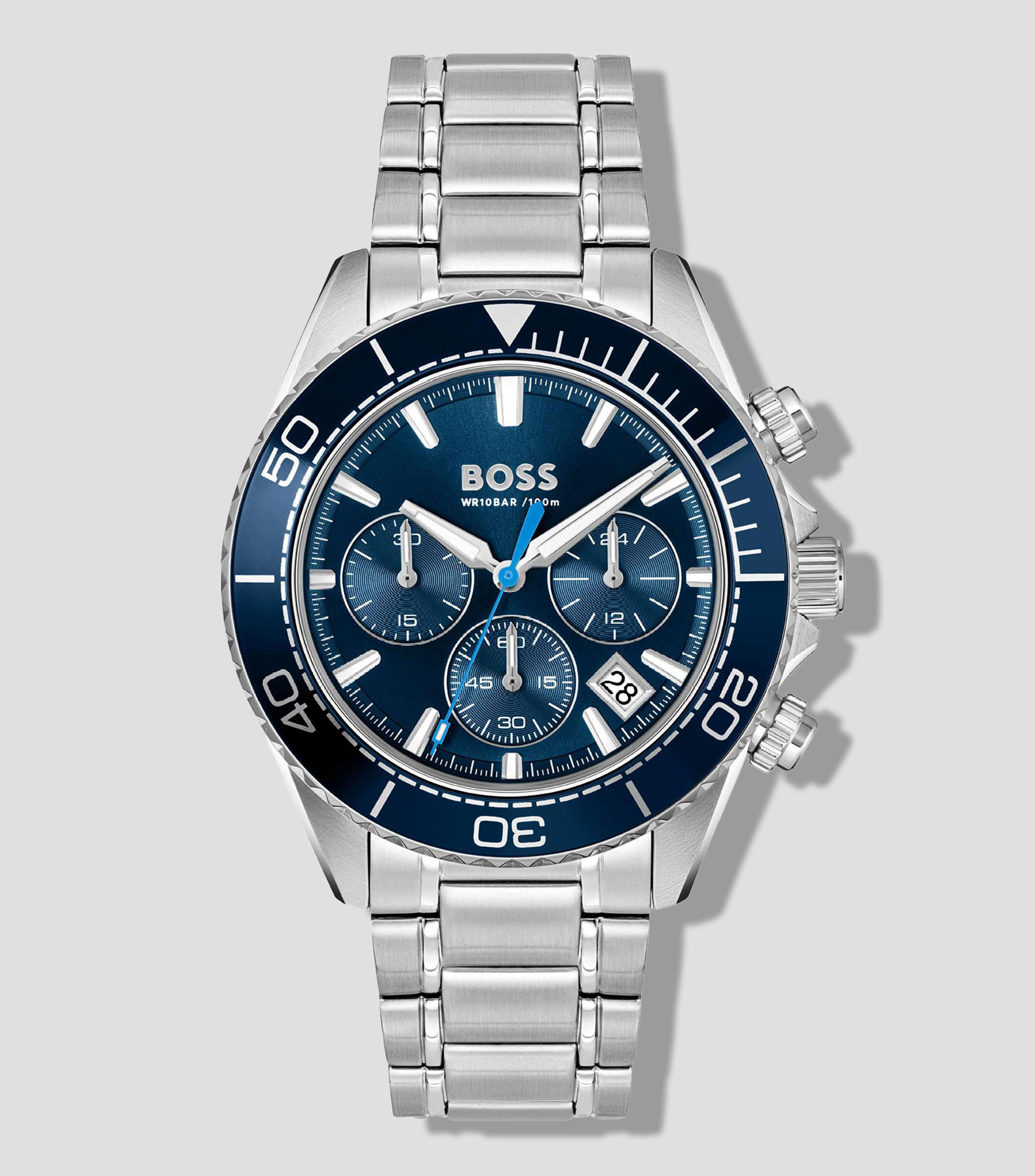 Reloj para Hombre Sealiner casual plateado, azul