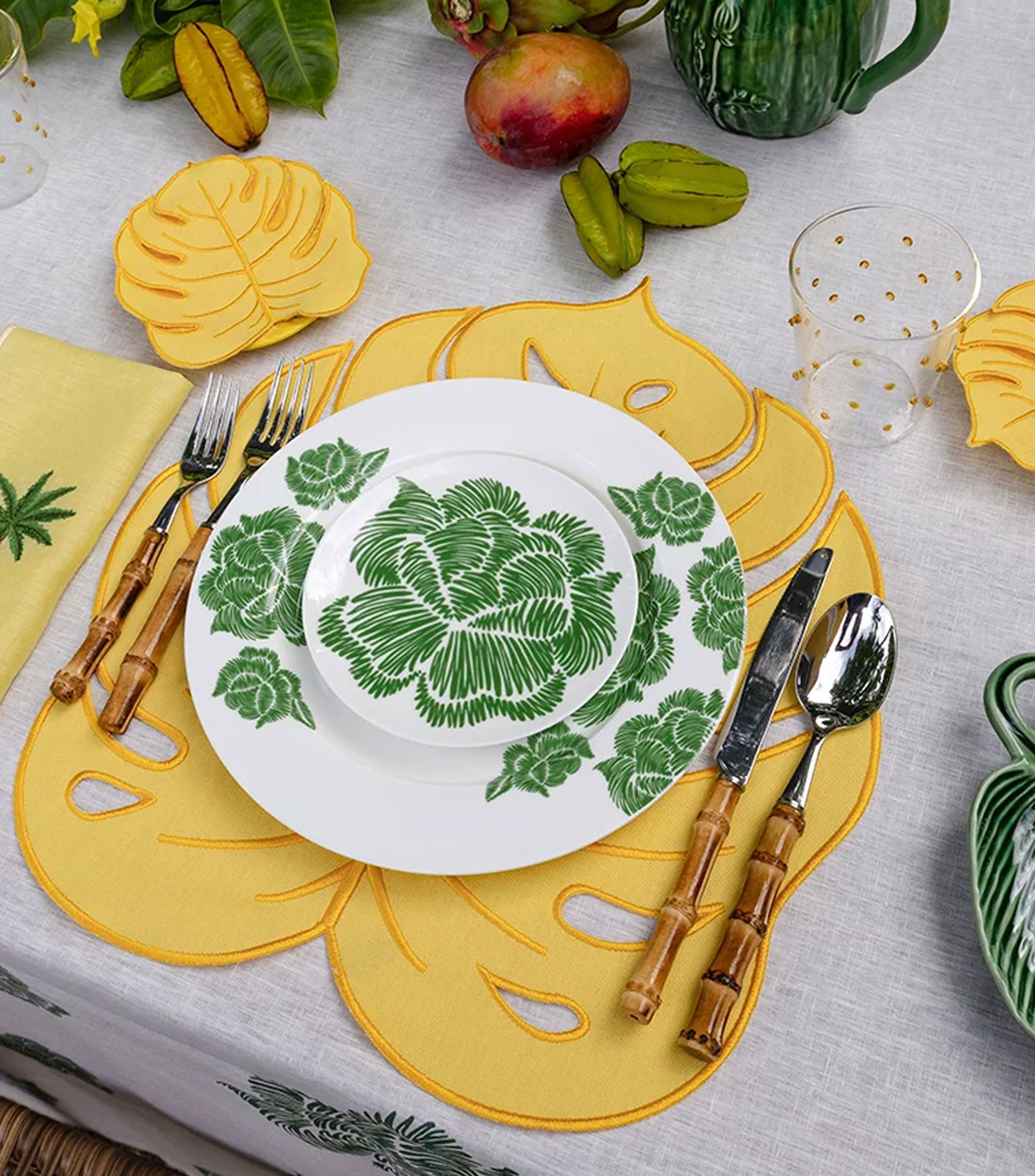 Set 4 Manteles individuales Tropic