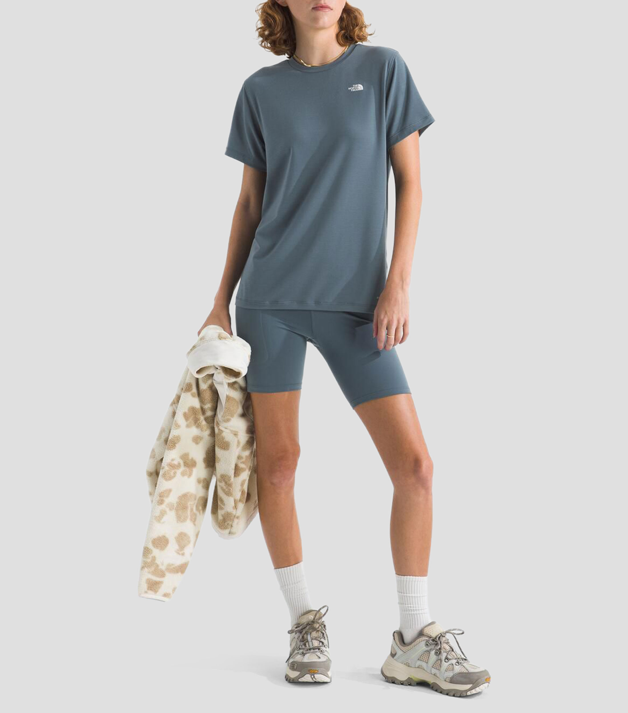 Playera casual Adventure Tee lisa Mujer