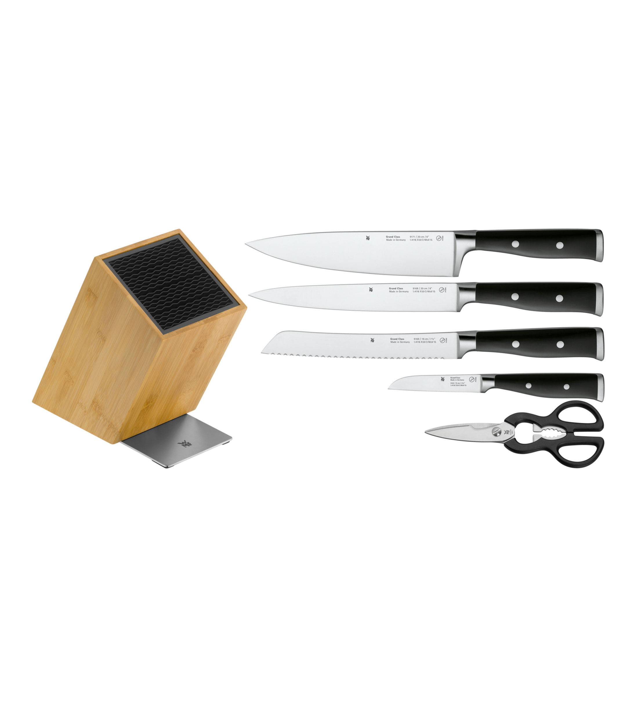 Bloque de cuchillos 6 piezas Grand Class