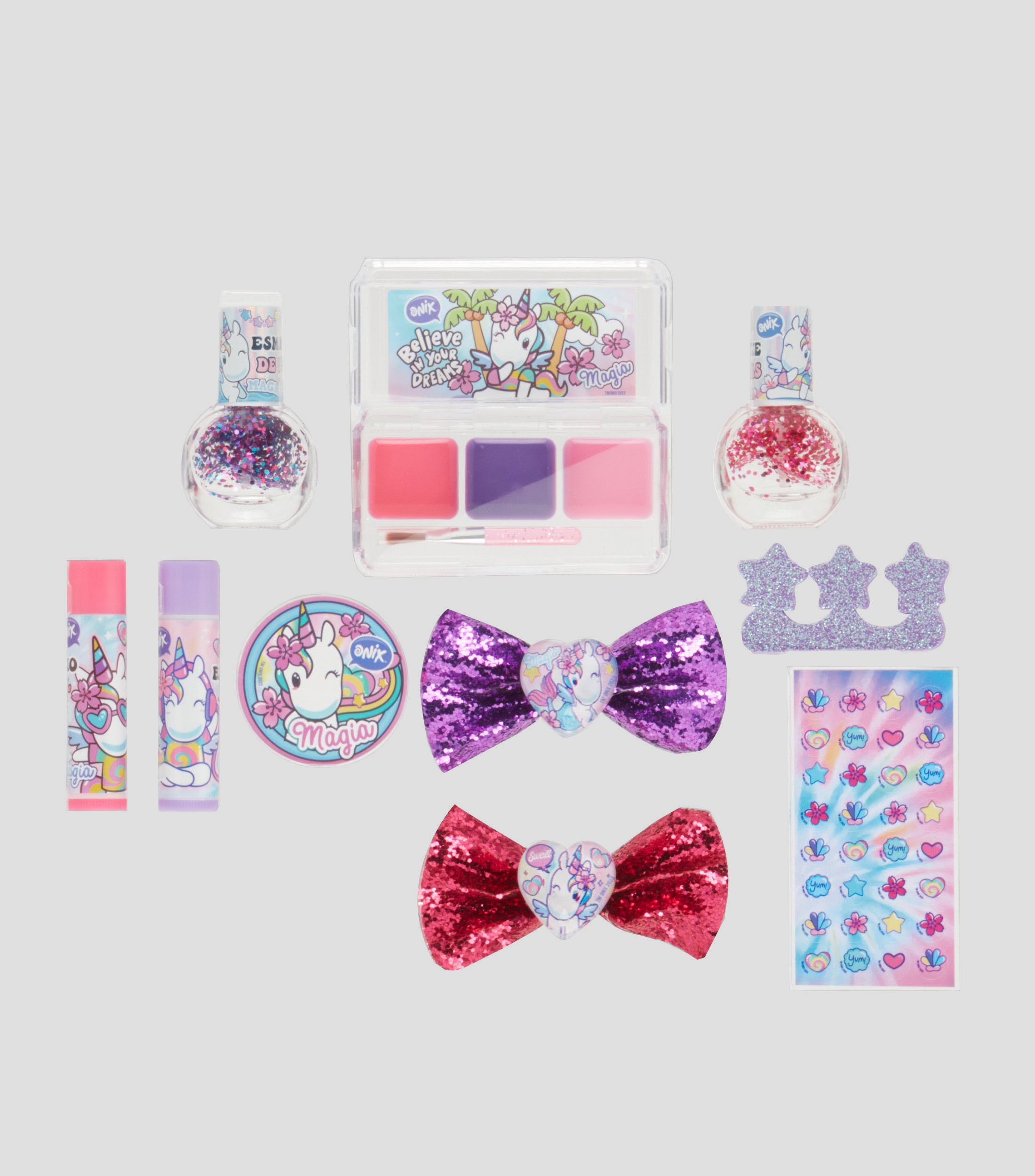 Set backpack cosmetiquera