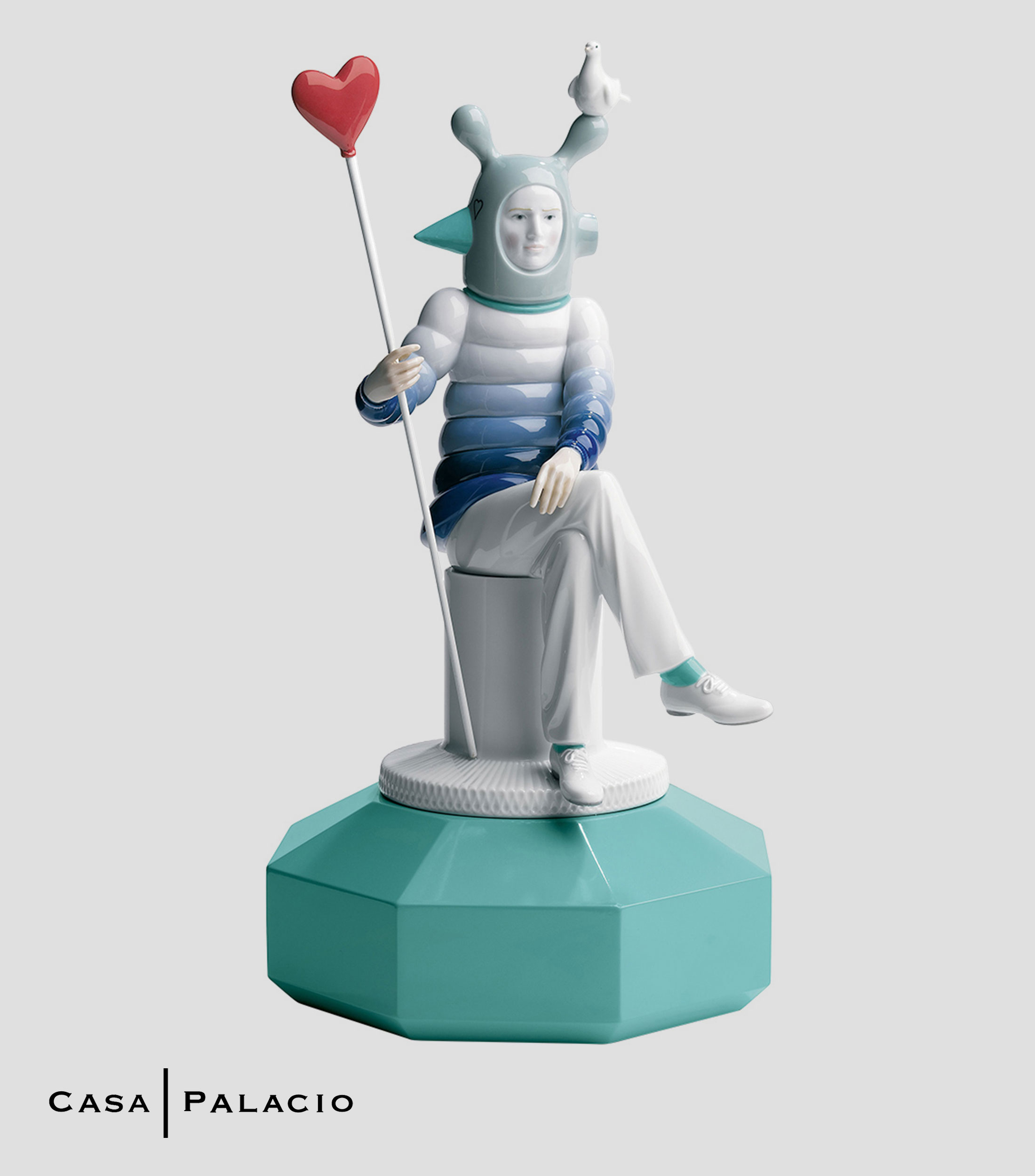 Figura Decorativa The Lover I en porcelana