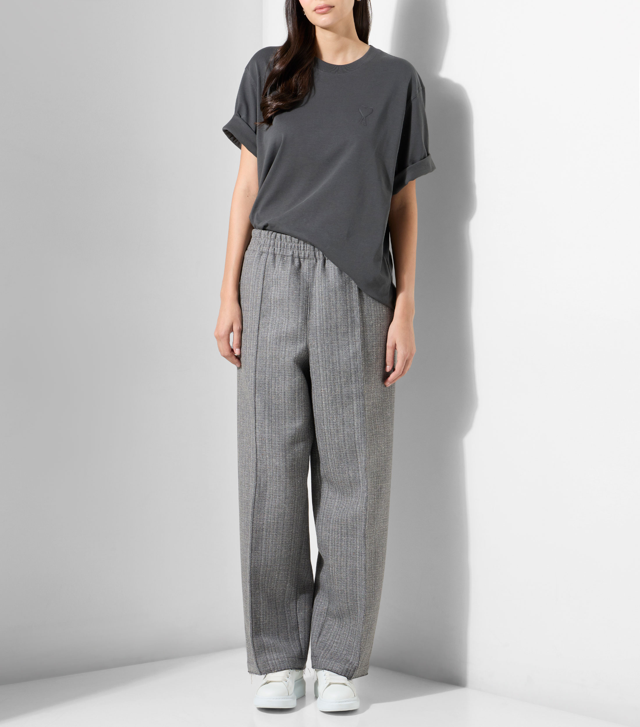 Pantalón casual acampanado Mujer