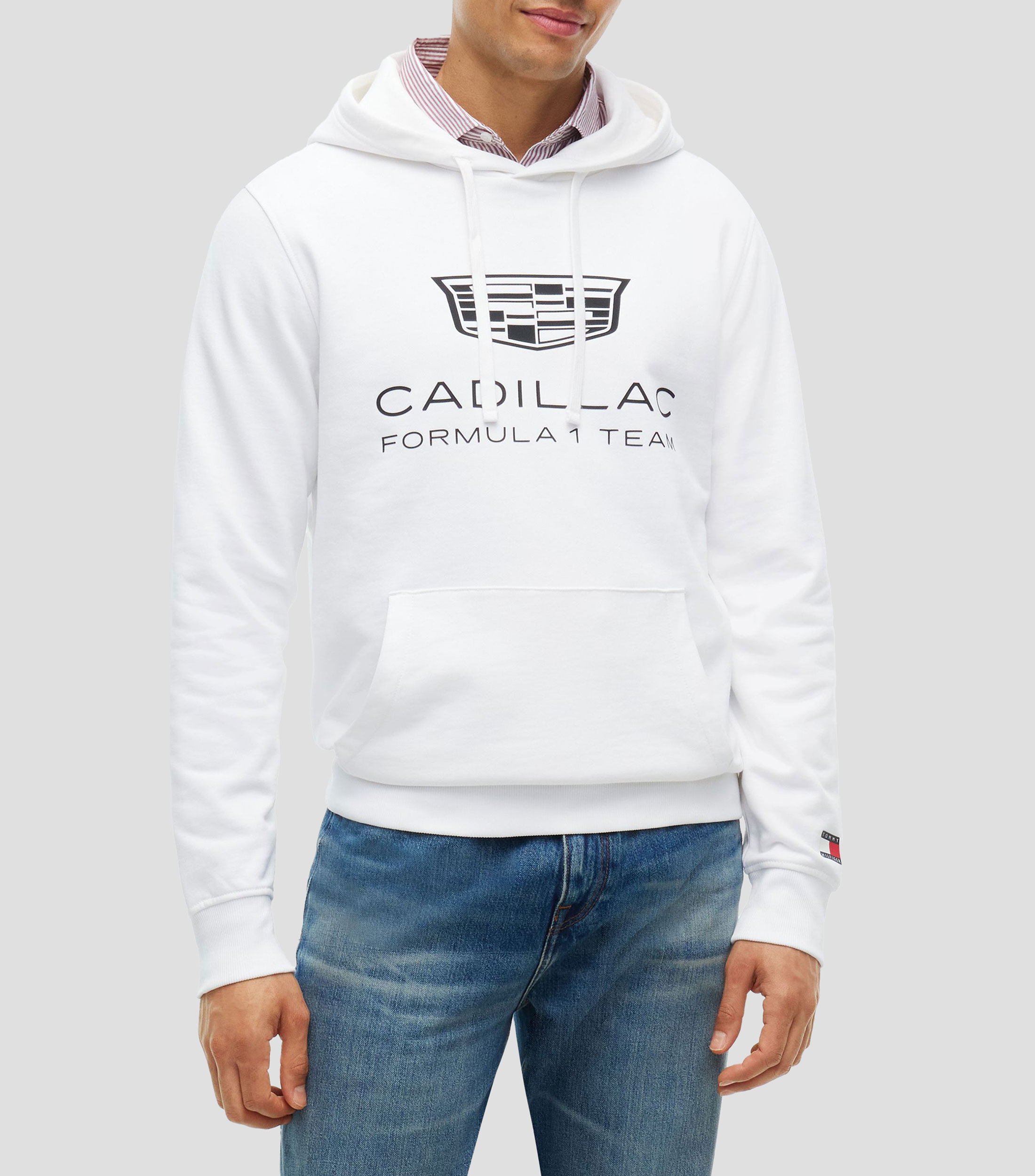 Sudadera con capucha estampado Hombre
