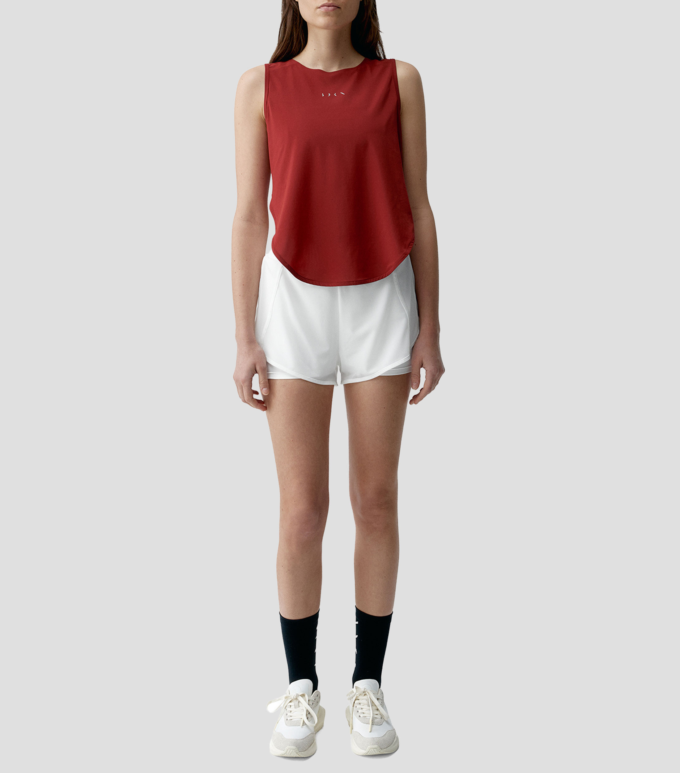 Playera para entrenamiento Caliope estampada Mujer