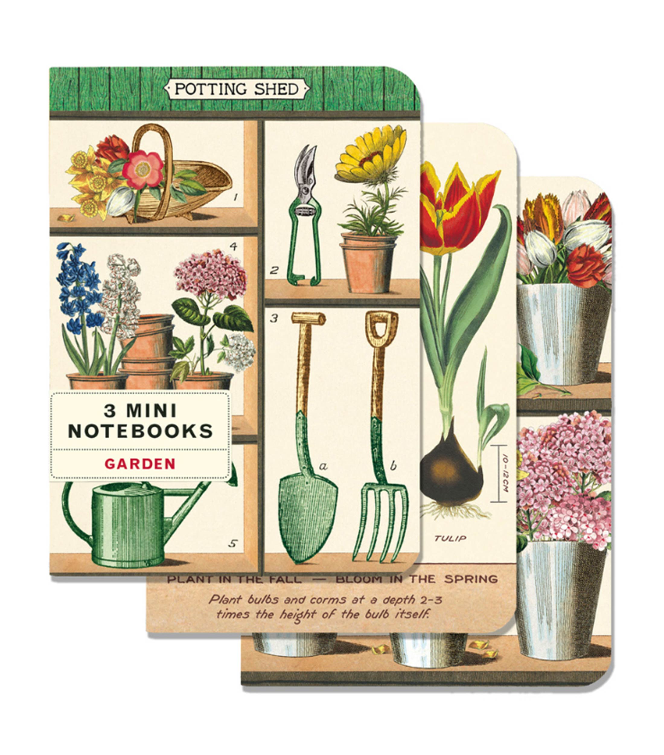 Cavallini & Co. Set 3 Libretas Garden El Palacio de Hierro