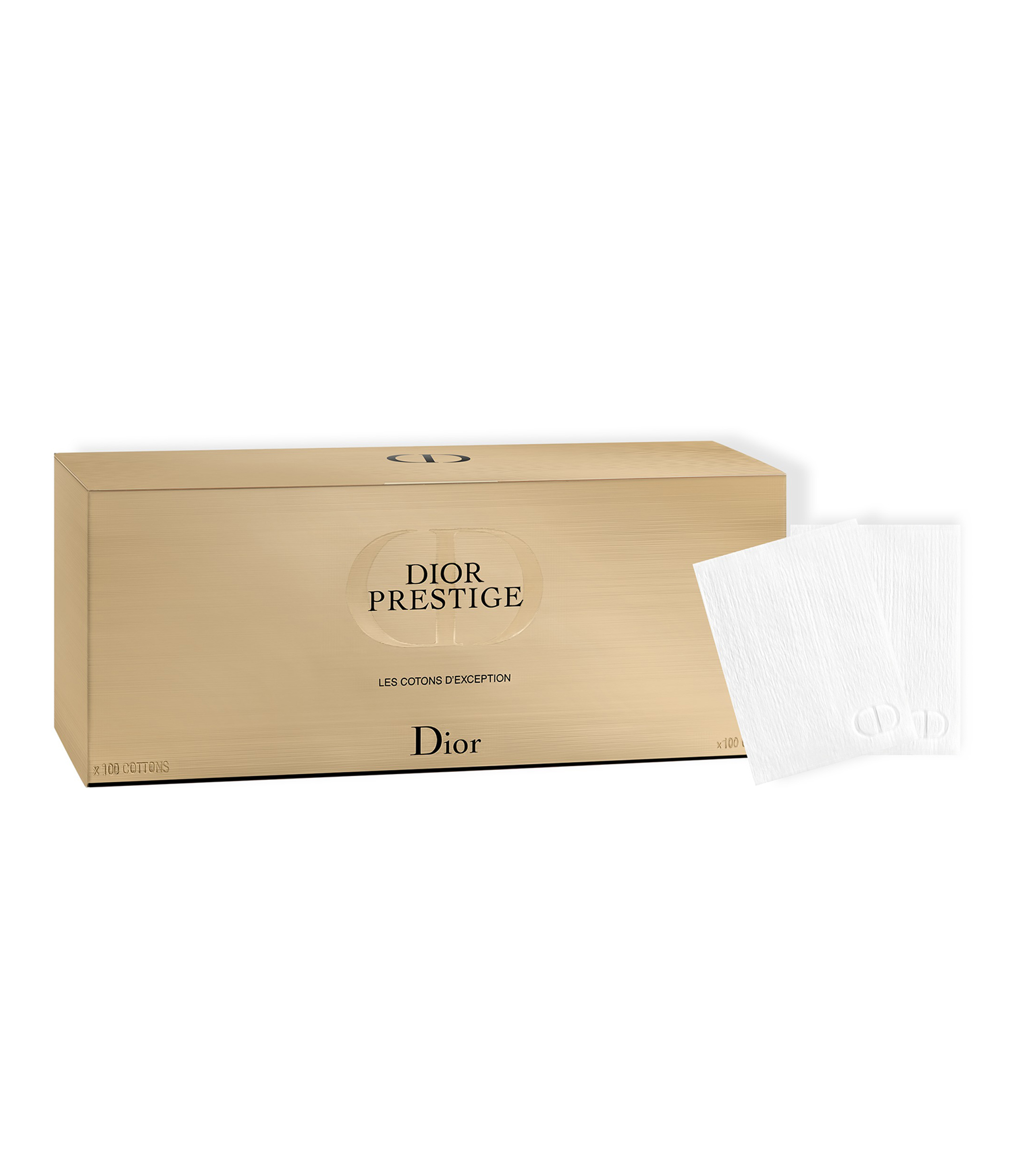 DIOR PRESTIGE ALMOHADILLAS DE ALGODON, 100 PIEZAS
