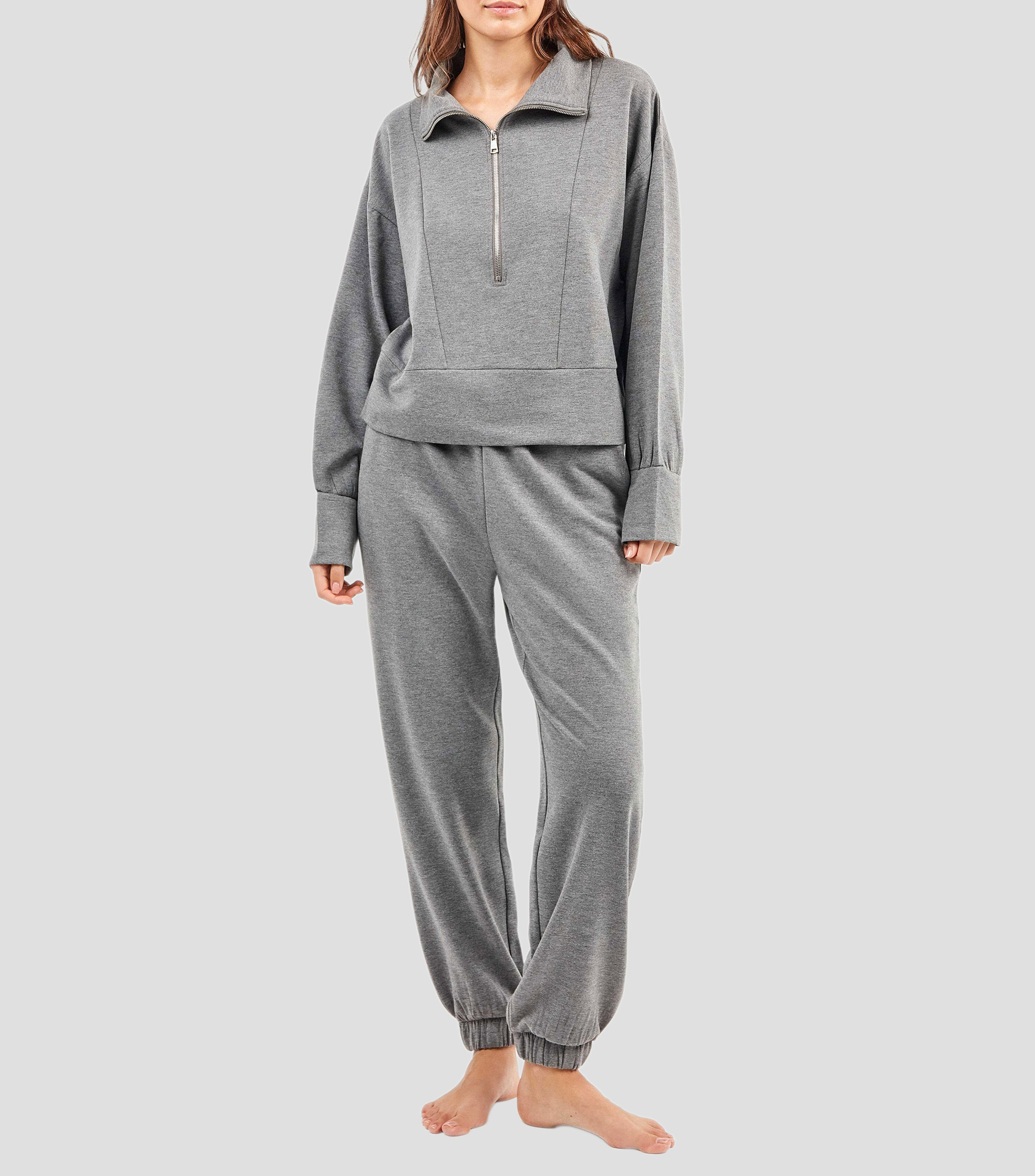 Pants jaspeado Mujer