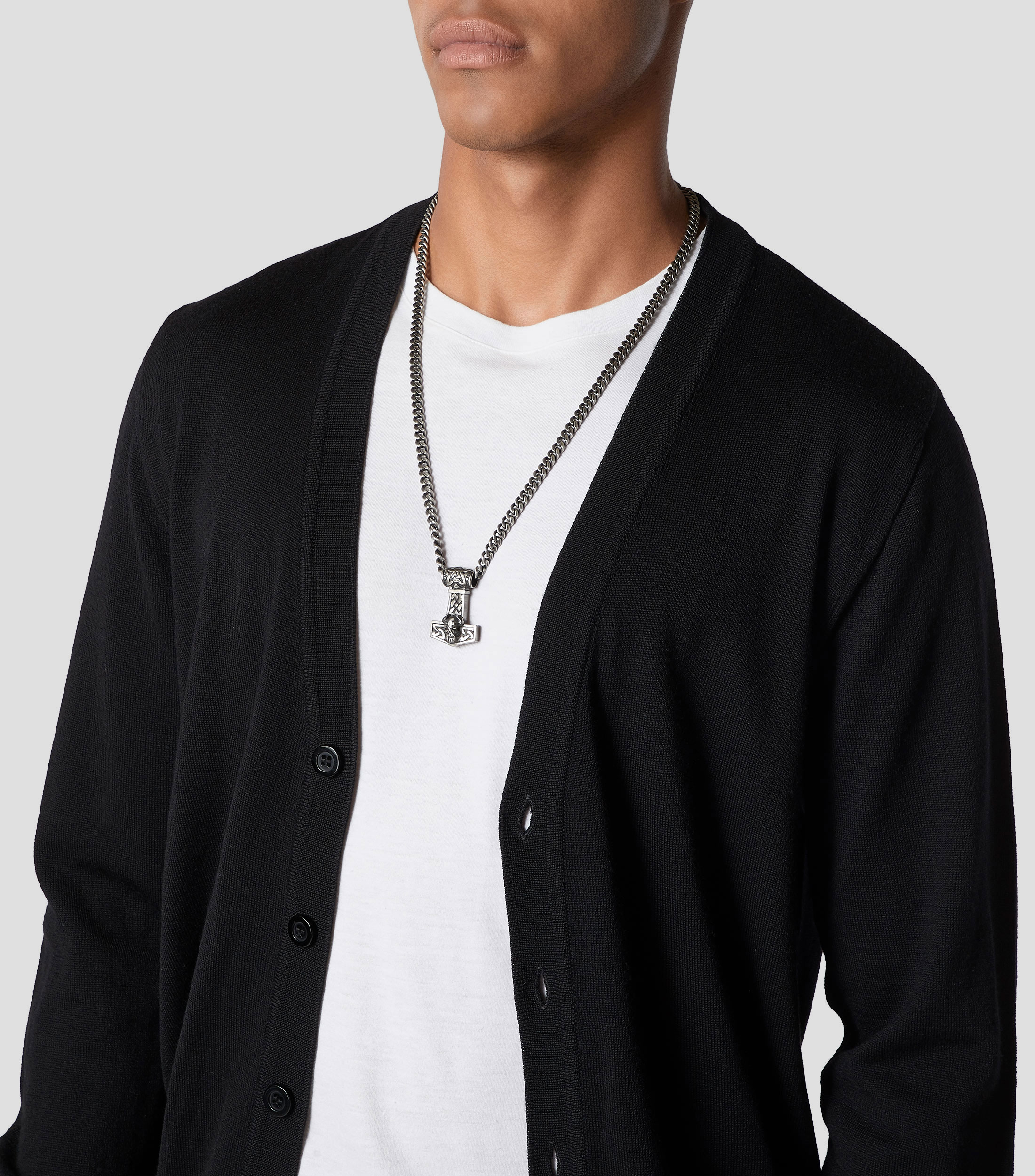 Collar Ancla con Vikingo Hombre