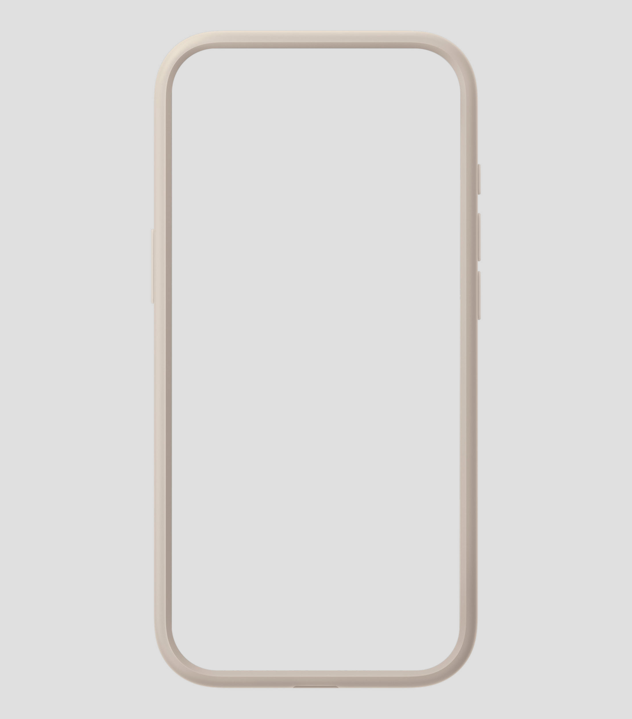 Funda Bumper para celular iPhone Air, Canela